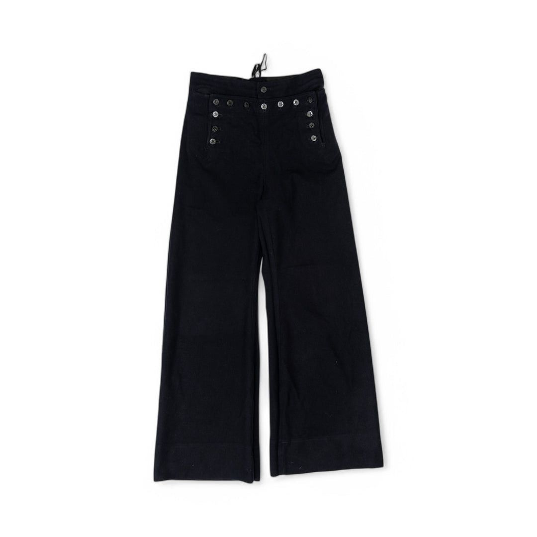 Vintage 1950's Vintage U.S. Navy Flare Pants Size 28" / US 6 / IT 42 - 1 Thumbnail
