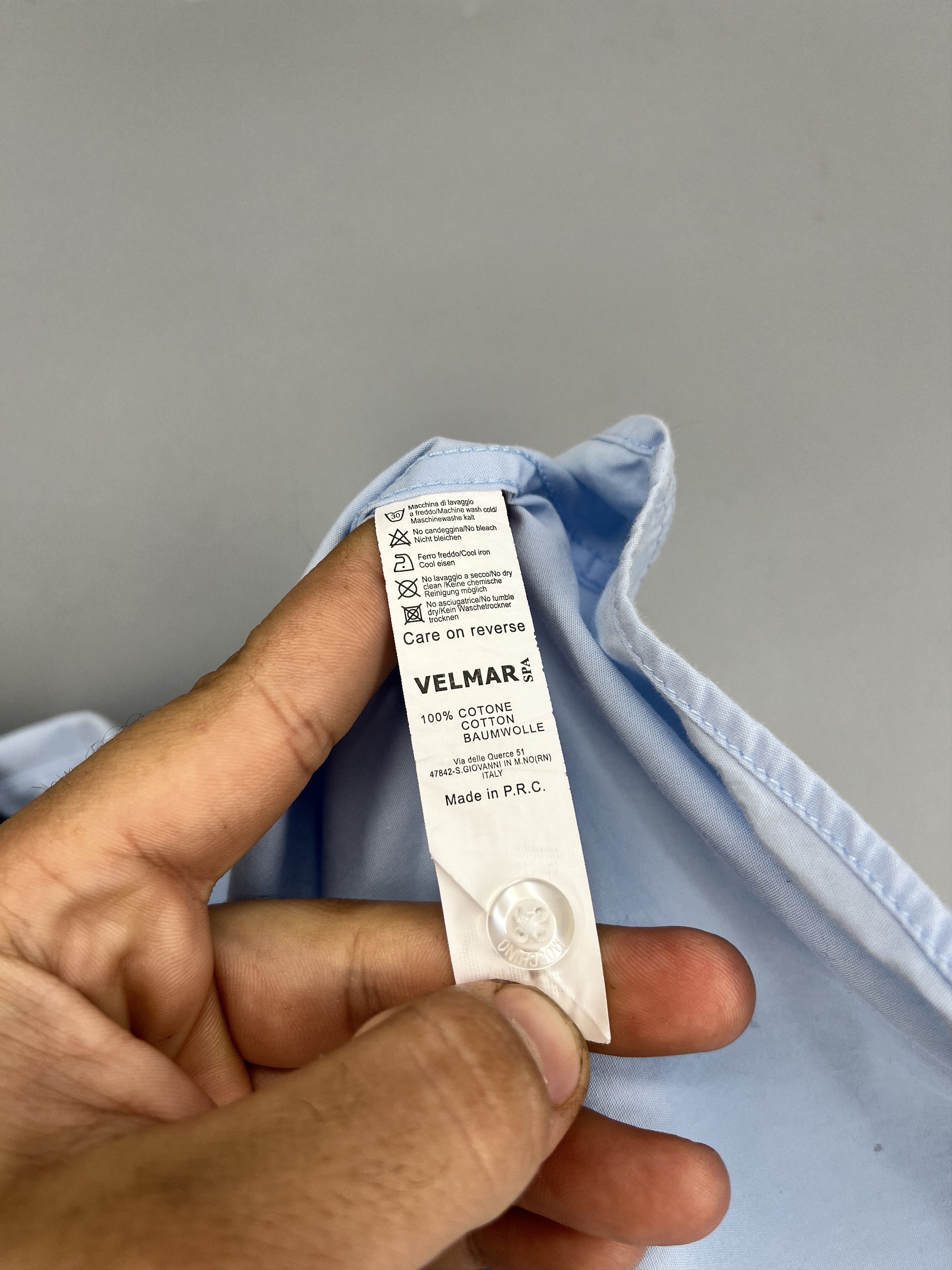 Moschino Moschino Shirt Button Ups Vintage Luxury Size US L / EU 52-54 / 3 - 9 Thumbnail