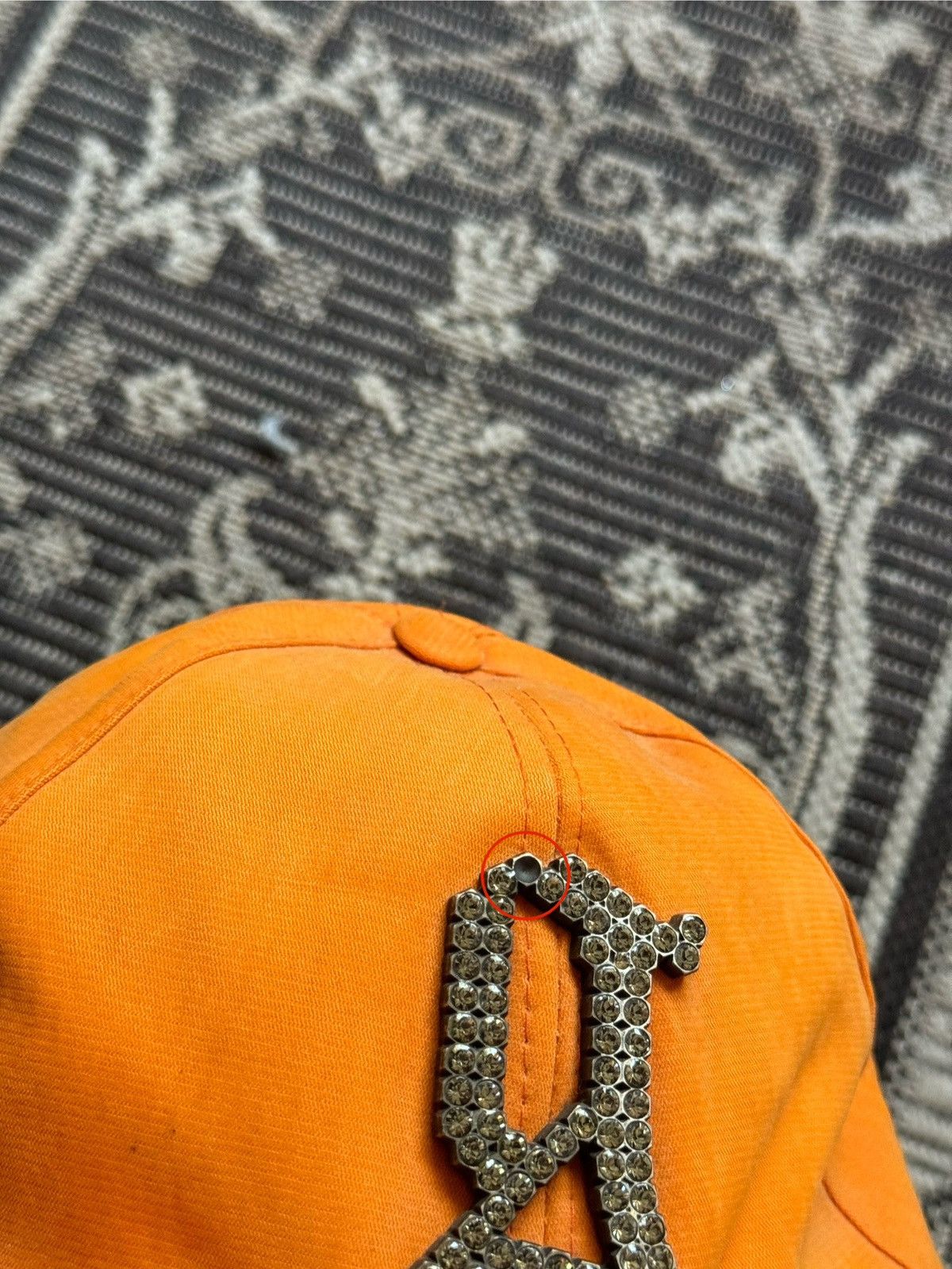 John Galliano Vintage Galliano 11/5 y2k Rhinestones Hat Size ONE SIZE - 3 Thumbnail