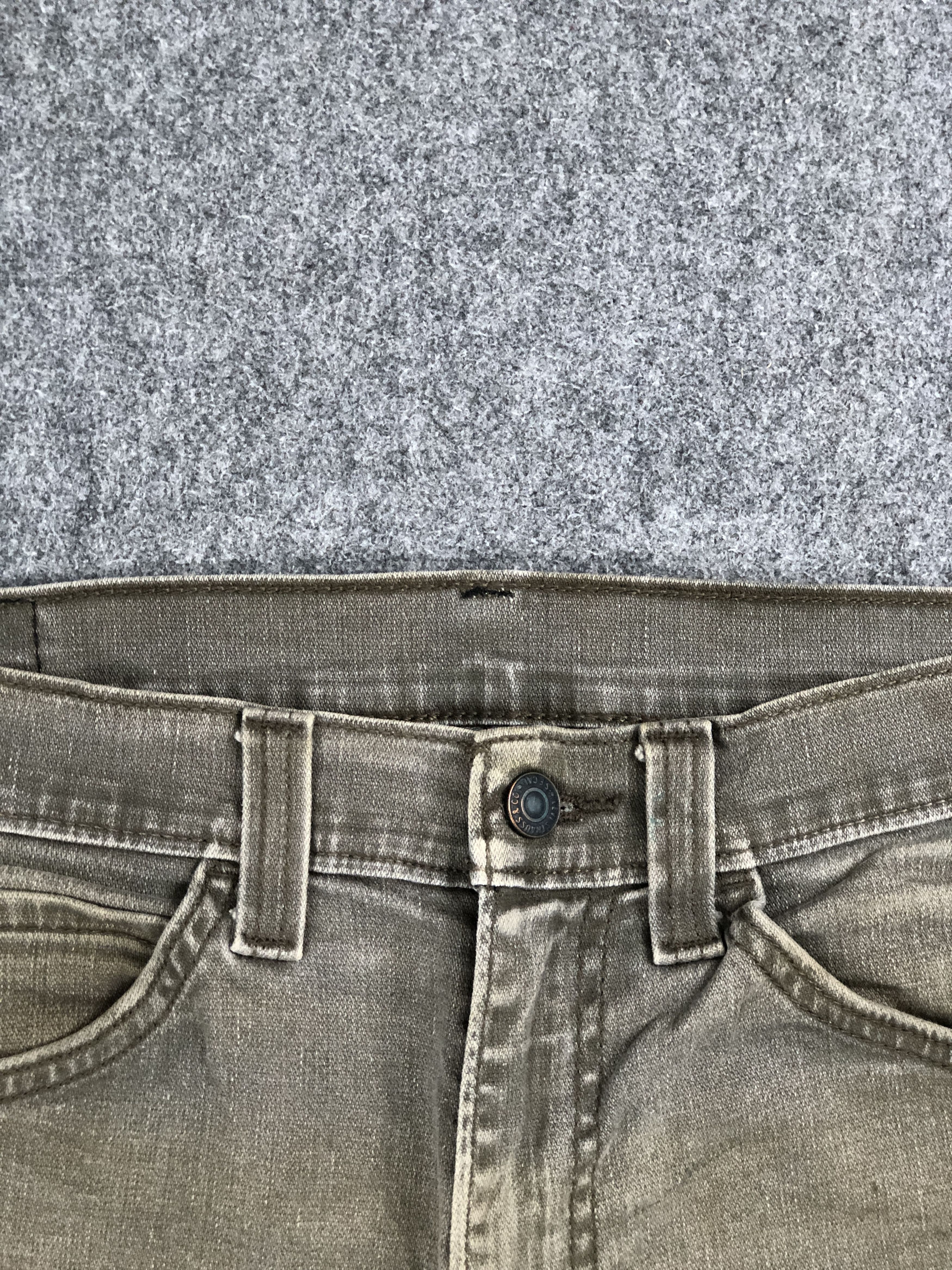 Levi's × Vintage Rusty Vintage Levi's 511 Faded Black Slim Fit Jeans DP2257 Size US 33 - 7 Thumbnail