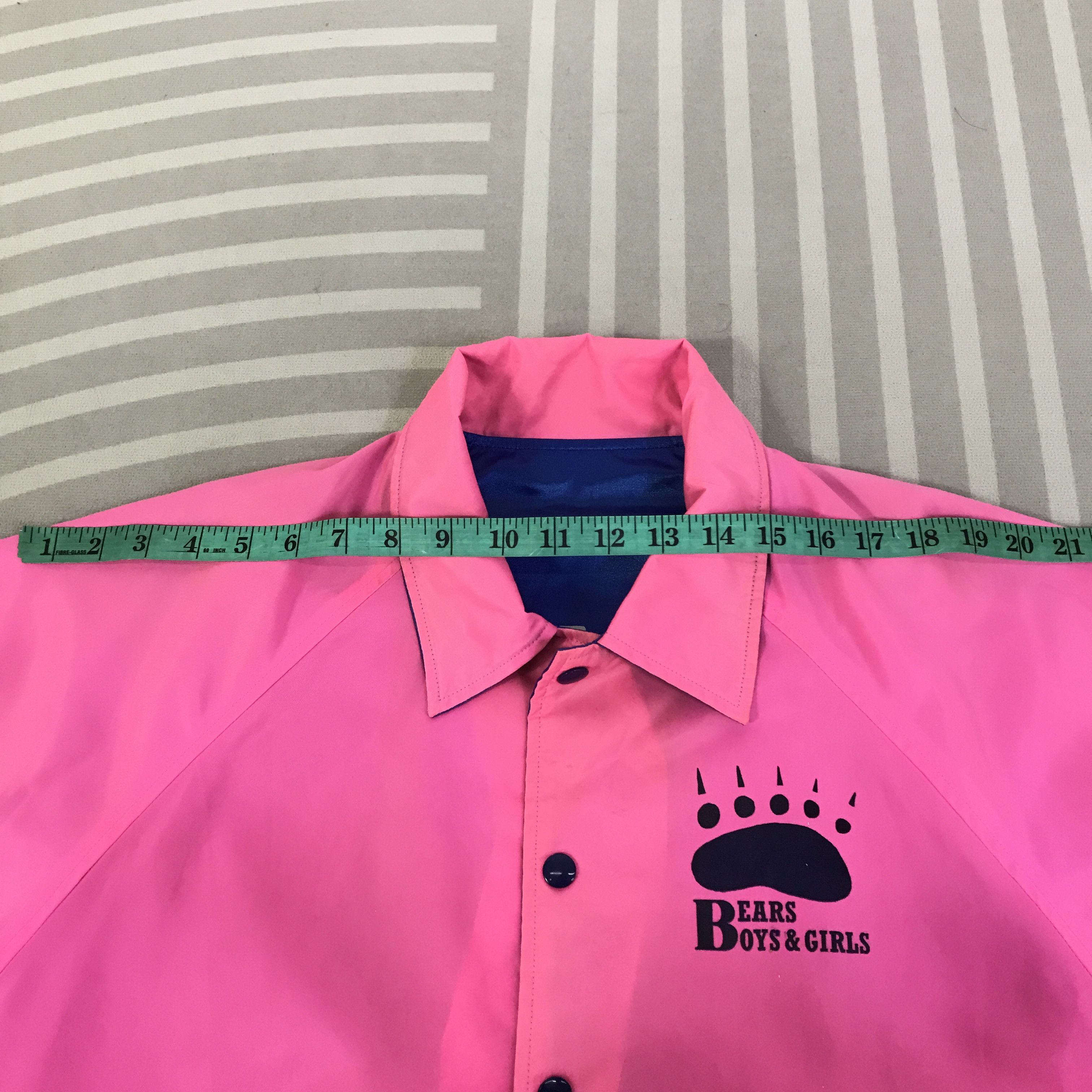 Japanese Brand Village stone Bears Boys & Girls Bombers Jacket K115B5 Size US L / EU 52-54 / 3 - 6 Thumbnail