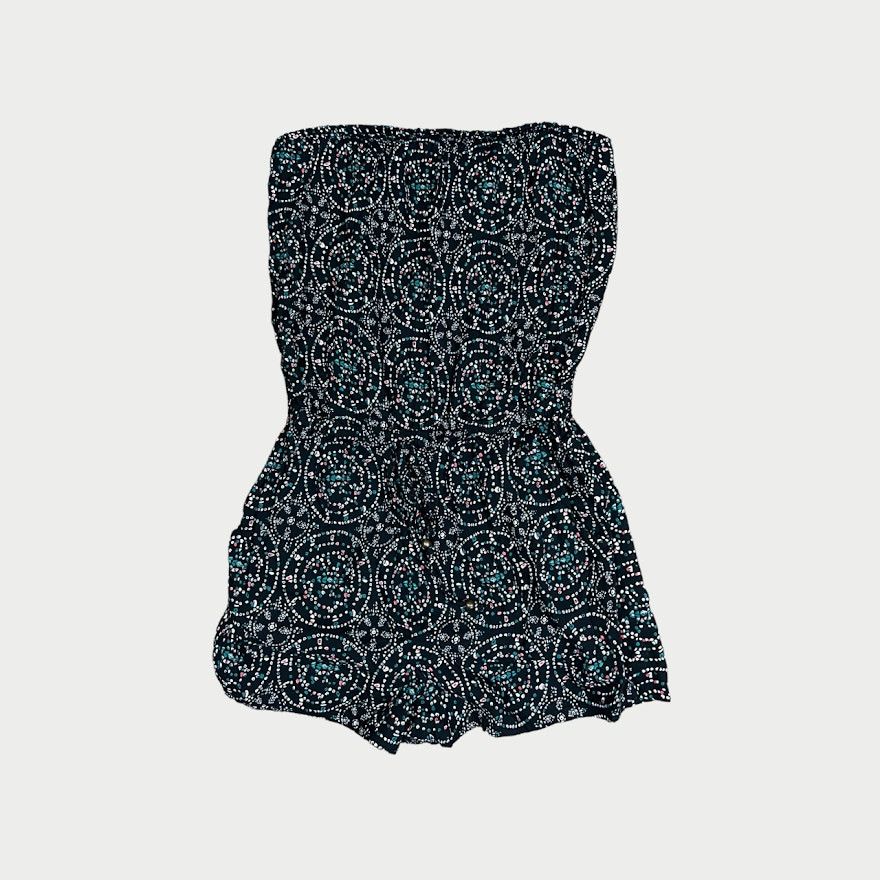 Urban Outfitters Angie | Urban Outfitters | Strapless Print Romper | Medium Size 28" / US 6 / IT 42 - 5 Thumbnail