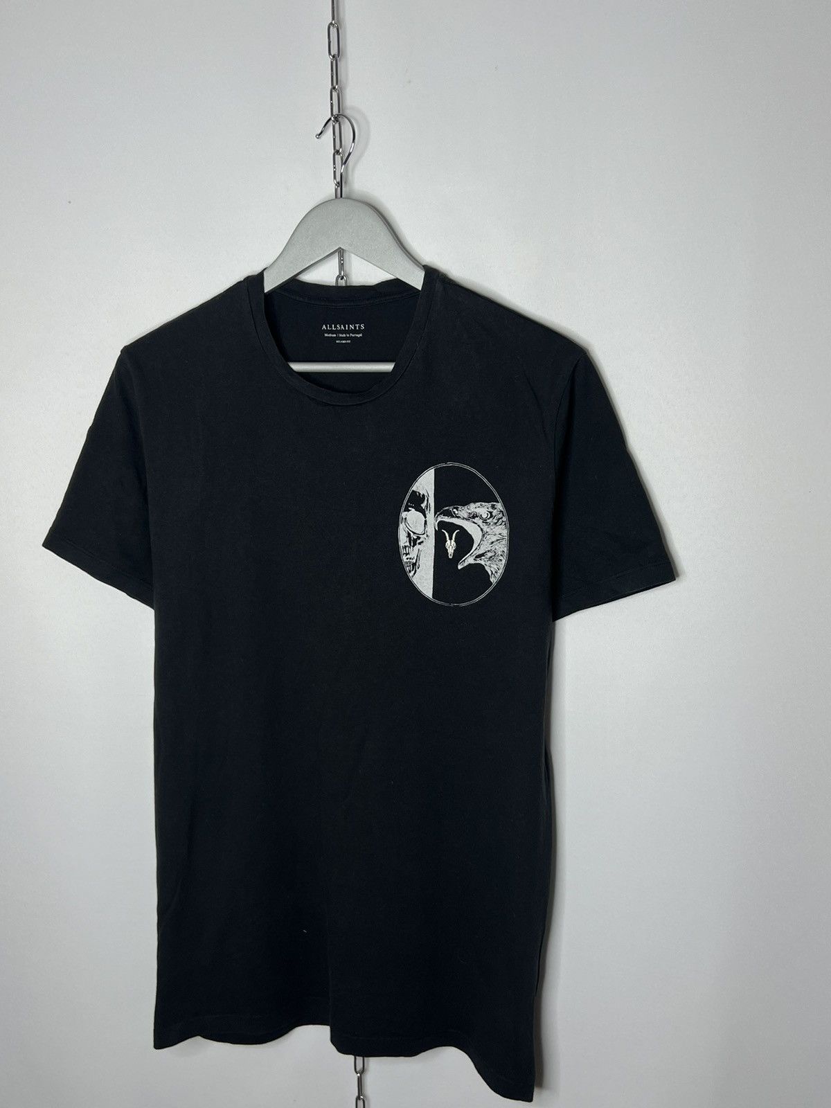 Allsaints Vintage AllSaints Luxury Tee T-Shirt Tee Scull Animal Y2K Size US M / EU 48-50 / 2 - 2 Thumbnail
