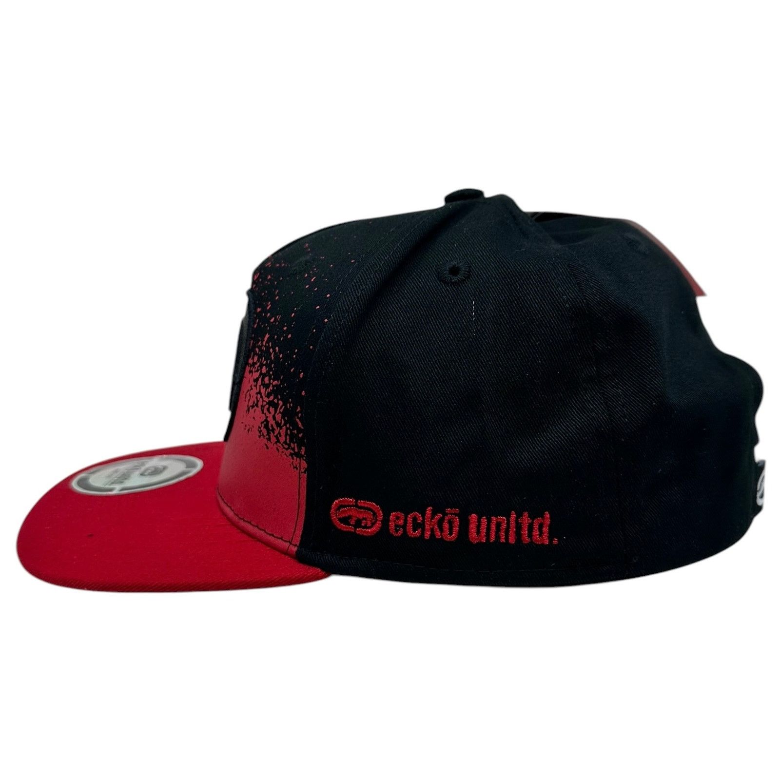 Ecko Unltd. Ecko Unltd Snapback Hat 3D Embroidered Splatter Print Cap Size ONE SIZE - 4 Thumbnail