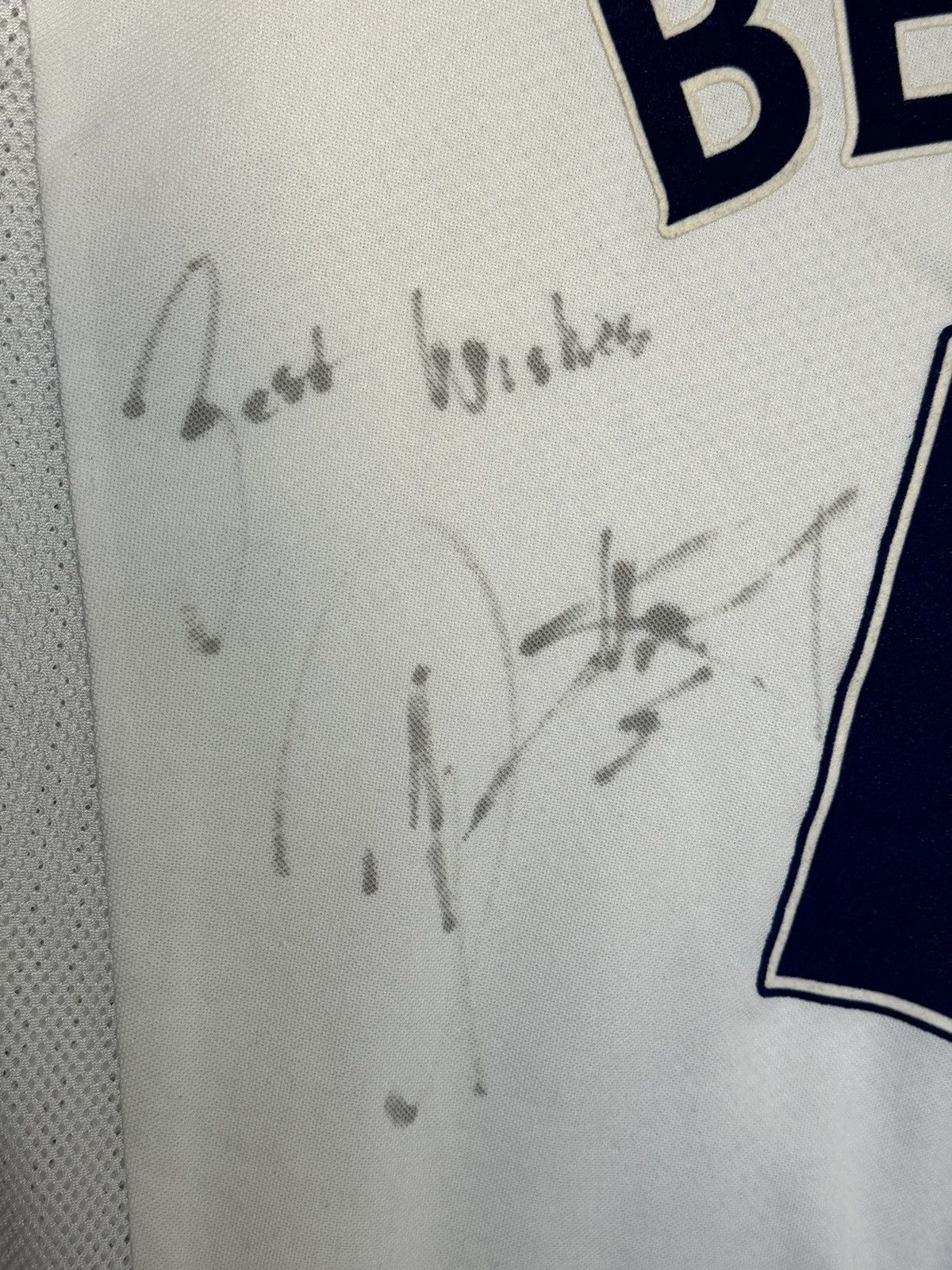 Puma Tottenham Hotspur 08/09 Home Bentley Signed Football Jersey Size US M / EU 48-50 / 2 - 6 Thumbnail