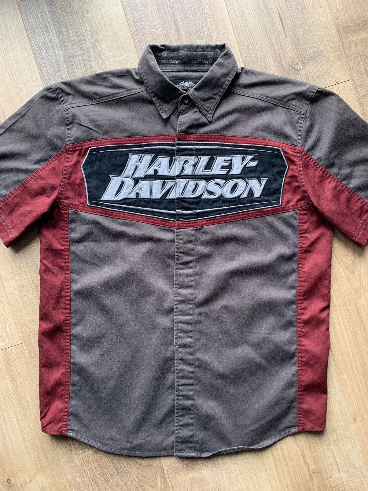 Harley Davidson Vintage Harley Davidson Big logo shirt Size US M / EU 48-50 / 2 - 3 Thumbnail