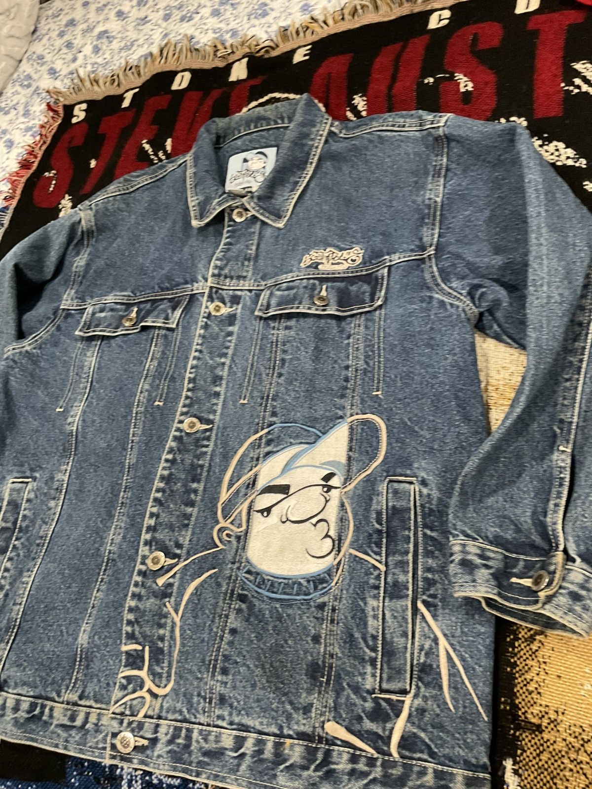 Southpole Vintage south pole denim Jean jacket y2k skater xl Size US XL / EU 56 / 4 - 2 Thumbnail