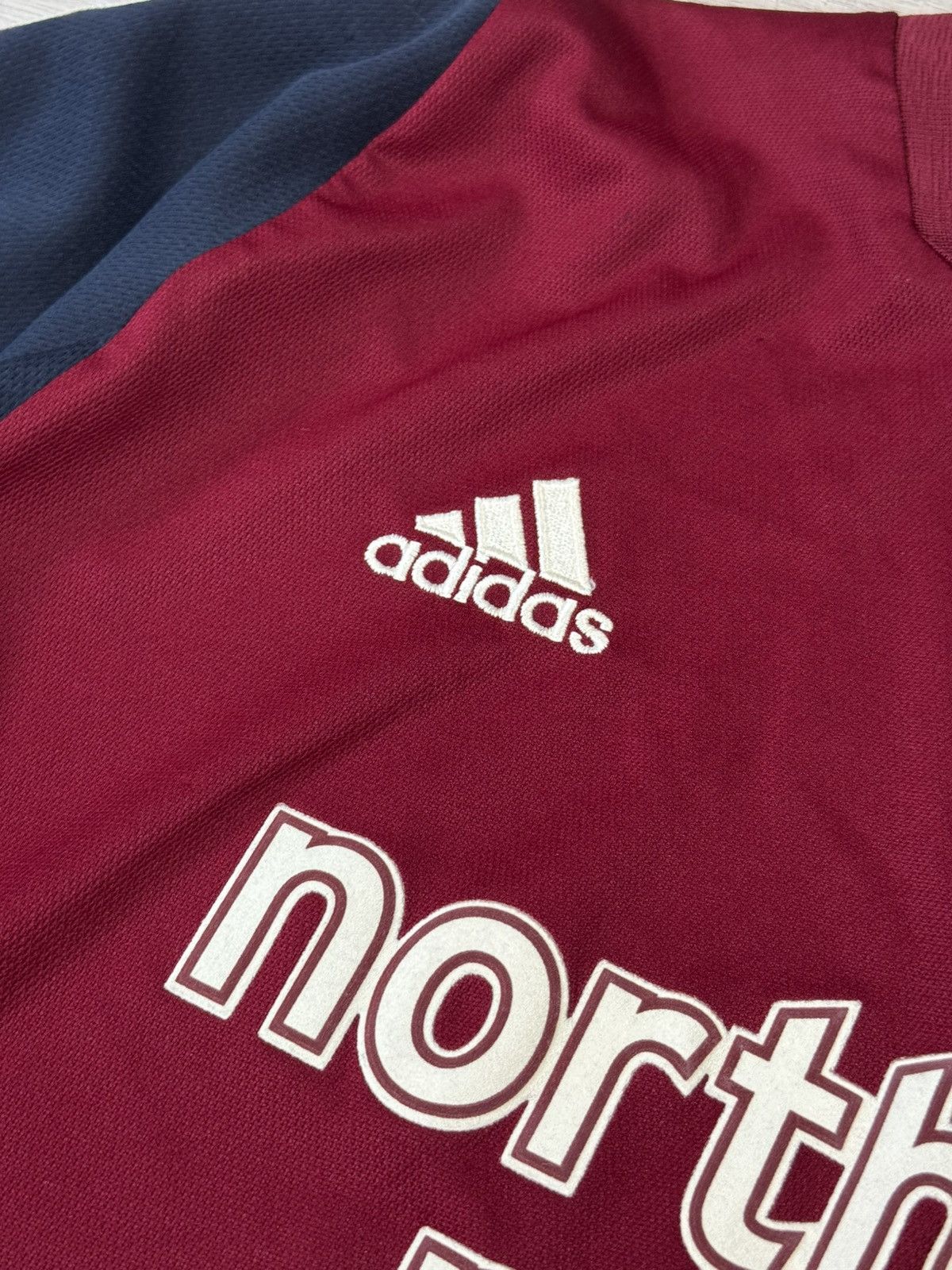 Nike 2003 Adidas Newcastle united Northern Rock home jersey Size US L / EU 52-54 / 3 - 9 Thumbnail