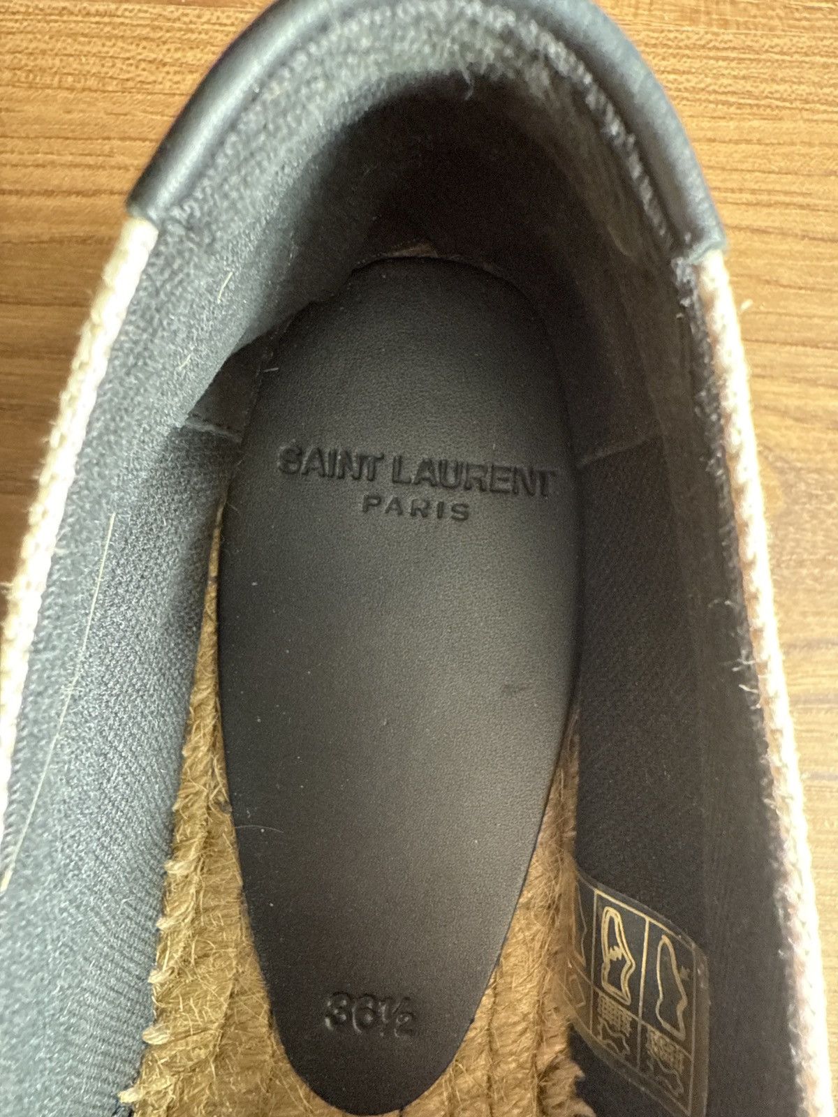 Saint Laurent Paris Saint Laurent Espadrilles Size US 6.5 / IT 36.5 - 10 Thumbnail