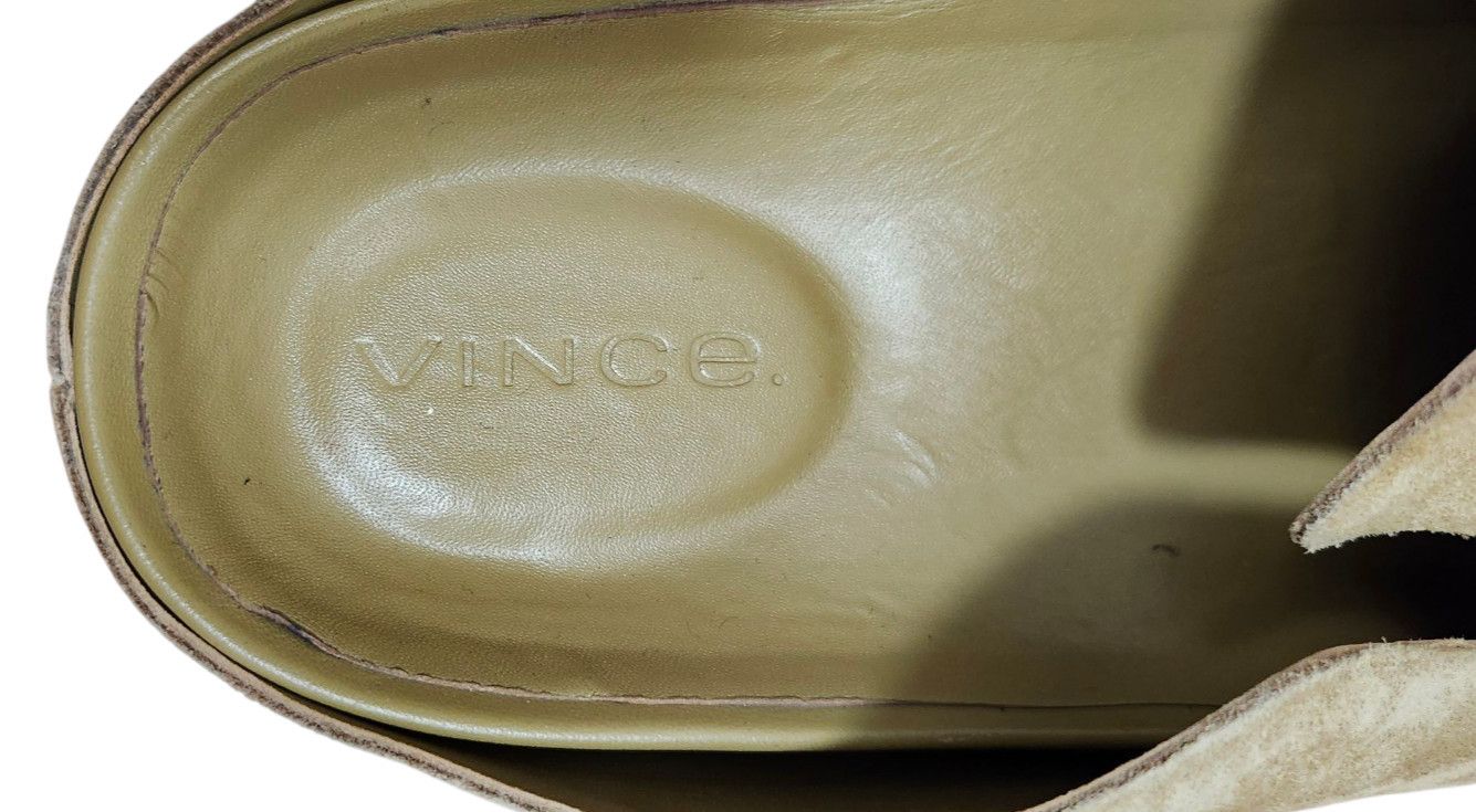Vince Vince Decker Mens Slip On Decker Suede Mules/ Camel Size 11 Size US 11 / EU 44 - 9 Thumbnail