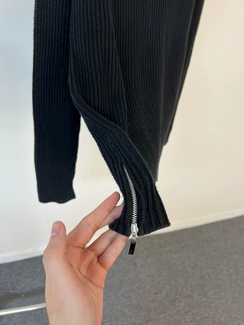 Jean Paul Gaultier Jean Paul GAULTIER size os Diagonal Zip Sweater 2503-Nexta Size US M / EU 48-50 / 2 - 4 Thumbnail