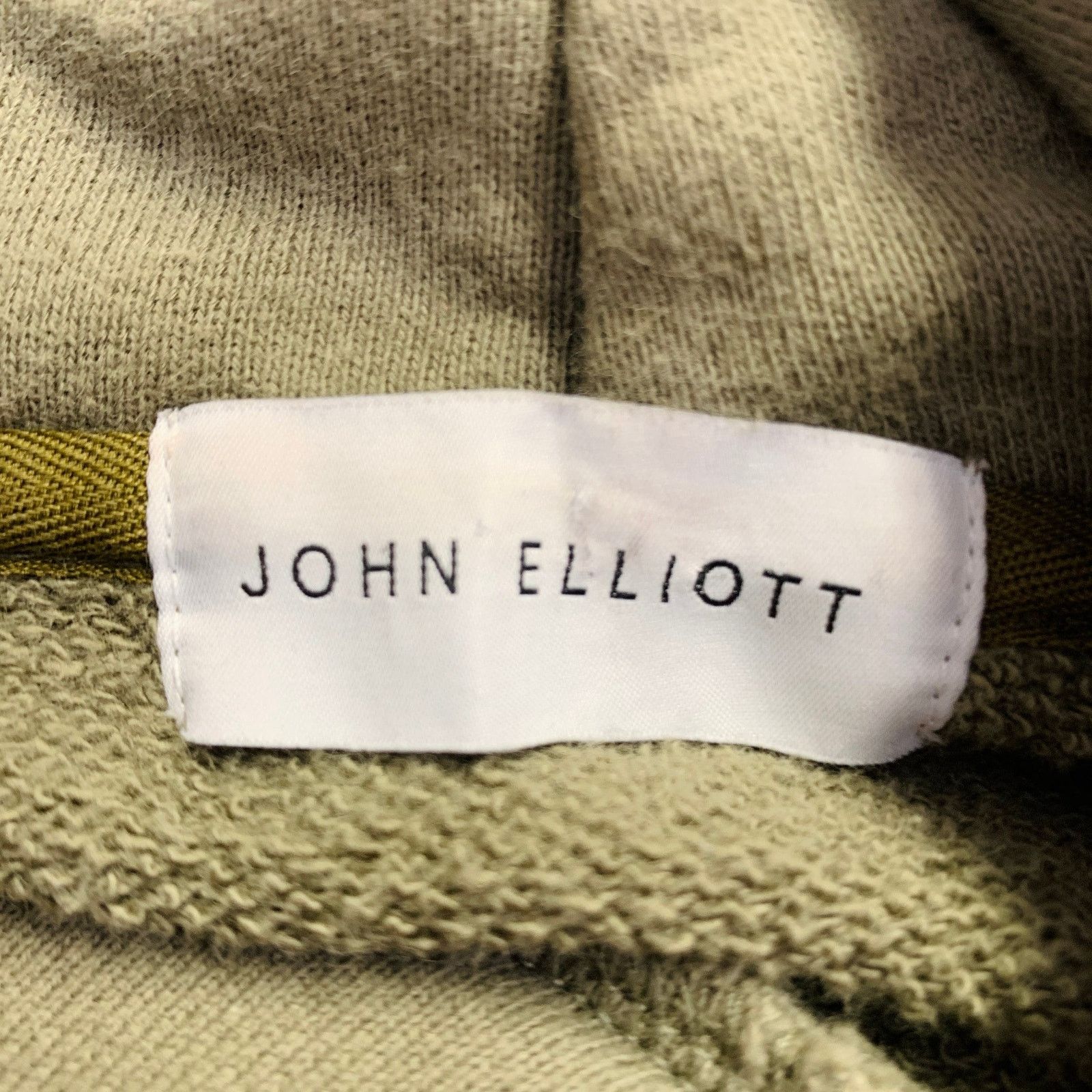 John Elliott JOHN ELLIOTT Size XS Green Cotton Hoodie Sweatshirt Size US XS / EU 42 / 0 - 7 Thumbnail