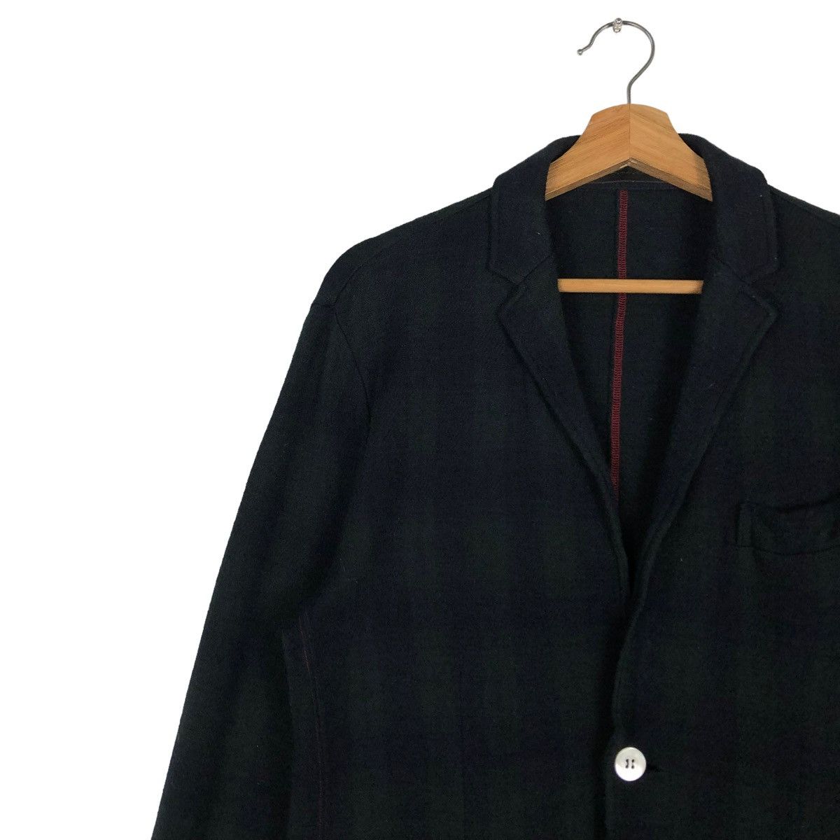 Issey Miyake 🔥VINTAGE WORK WOOL JACKET CHORE PICCOLO JAPAN Size US M / EU 48-50 / 2 - 7 Thumbnail
