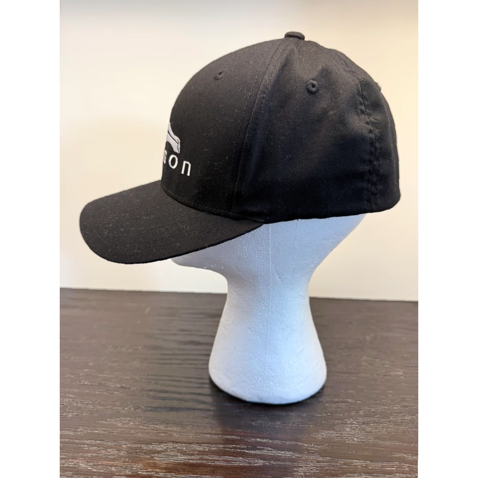 Vintage SpaceX Dragon Hat Cap Fitted Mens Small Medium Black Flexfit Embroidered Size ONE SIZE - 5 Thumbnail