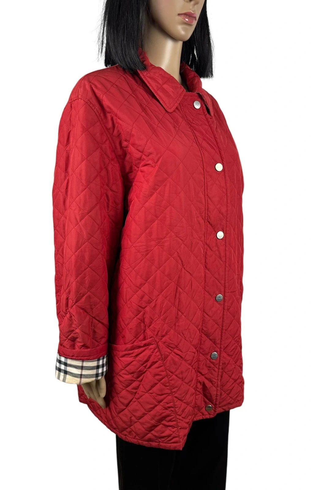 Burberry Burberry Vintage Quilted Coat size XL Size XL / US 12-14 / IT 48-50 - 3 Thumbnail