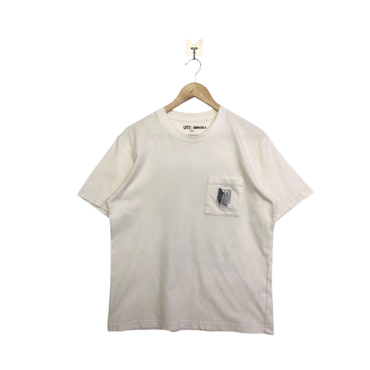 Uniqlo Uniqlo X Attack On Titan Final Season Anime Backhitt Tshirt Size US M / EU 48-50 / 2 - 3 Thumbnail
