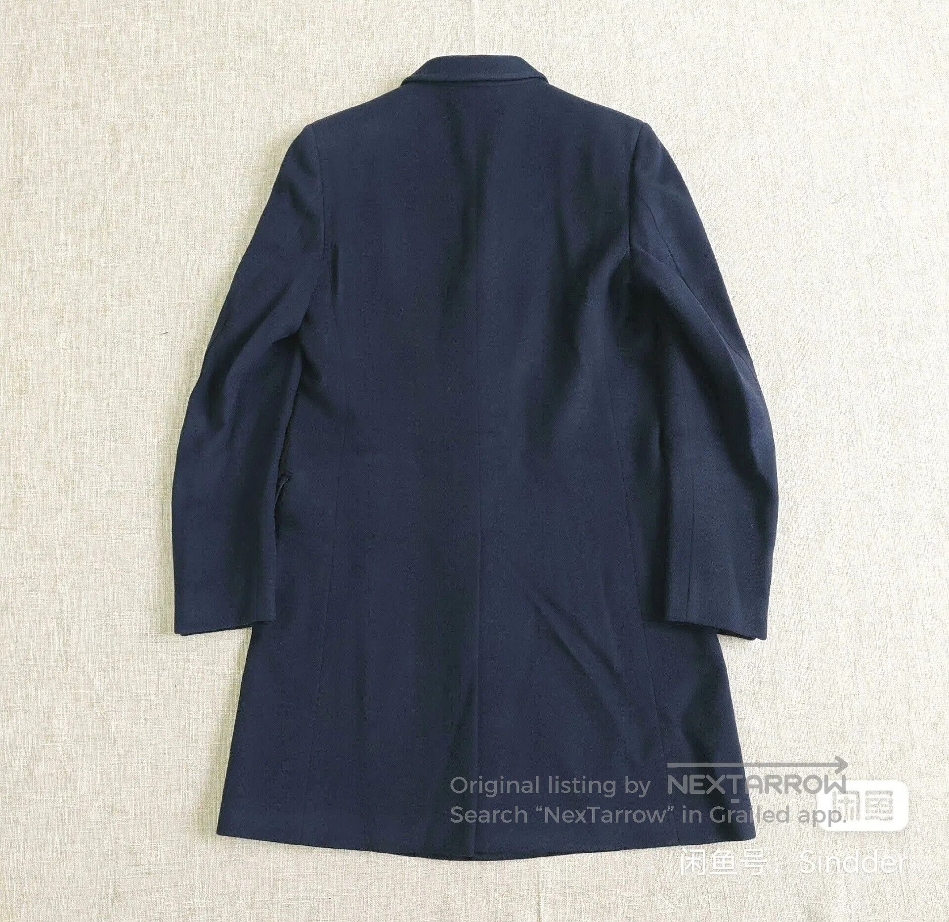 Gucci Gucci Men's Wool Long Coat. Size US S / EU 44-46 / 1 - 8 Thumbnail
