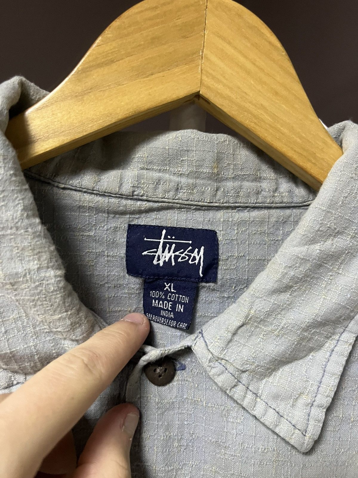 Stussy Vintage 90s Stussy Y2K Shirt Size US XL / EU 56 / 4 - 5 Thumbnail