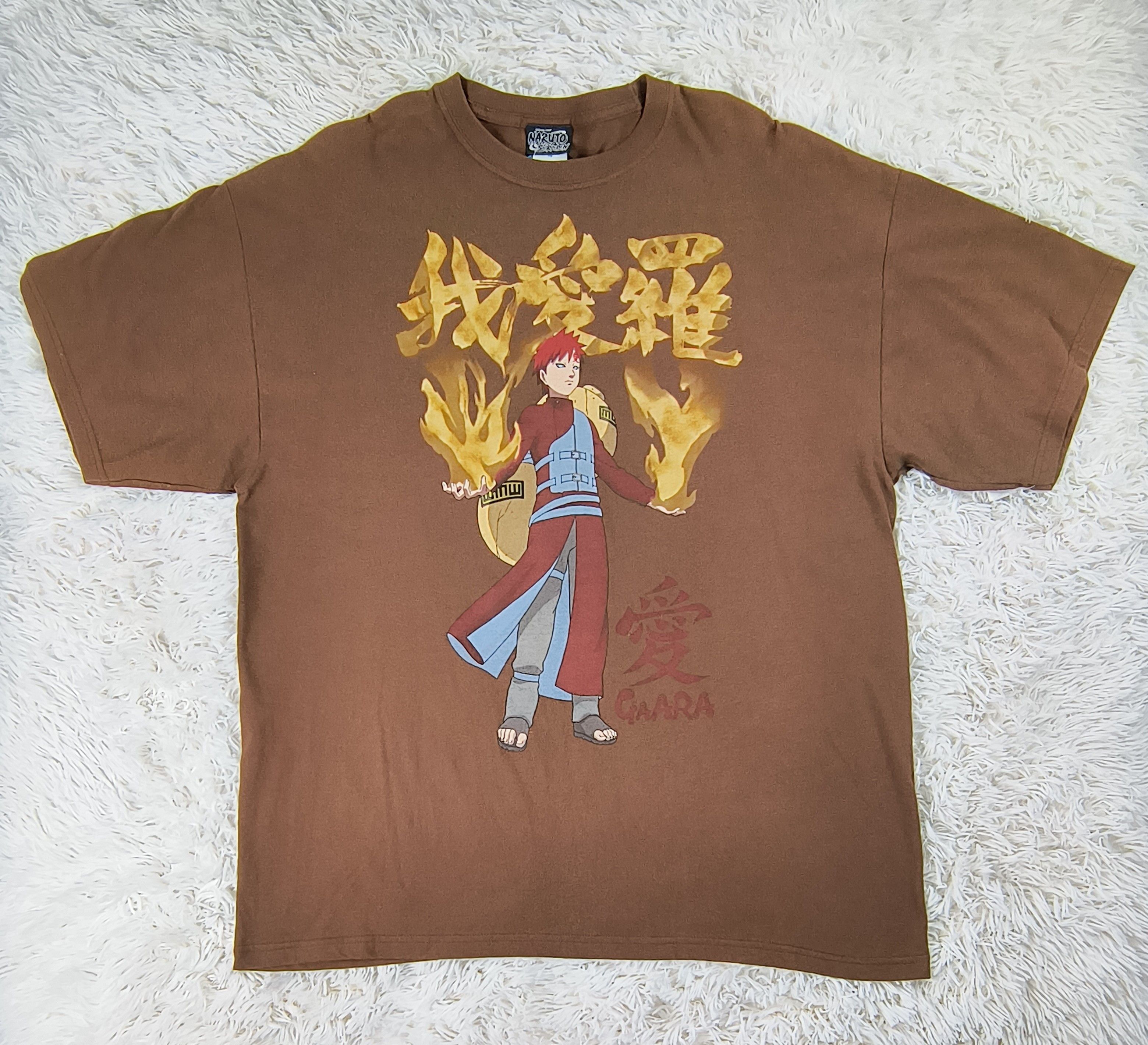 Ripple Junction DSWT Naruto Shippuden Gaara 2007 tee Size US XL / EU 56 / 4 - 2 Thumbnail