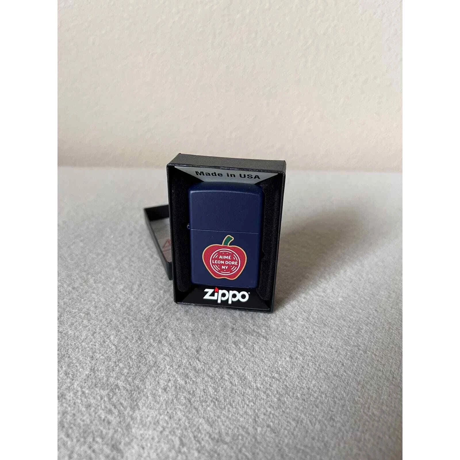 Aime Leon Dore ALD x Zippo 'Big Apple Energy' NYC Logo Lighter - Red/Navy Size ONE SIZE - 1 Thumbnail