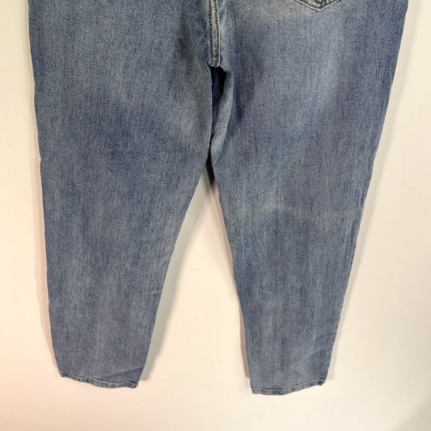 Vintage Wild Fable Jeans 8 Blue 28X26 Straight Distressed Denim Size 30" / US 8 / IT 44 - 3 Thumbnail