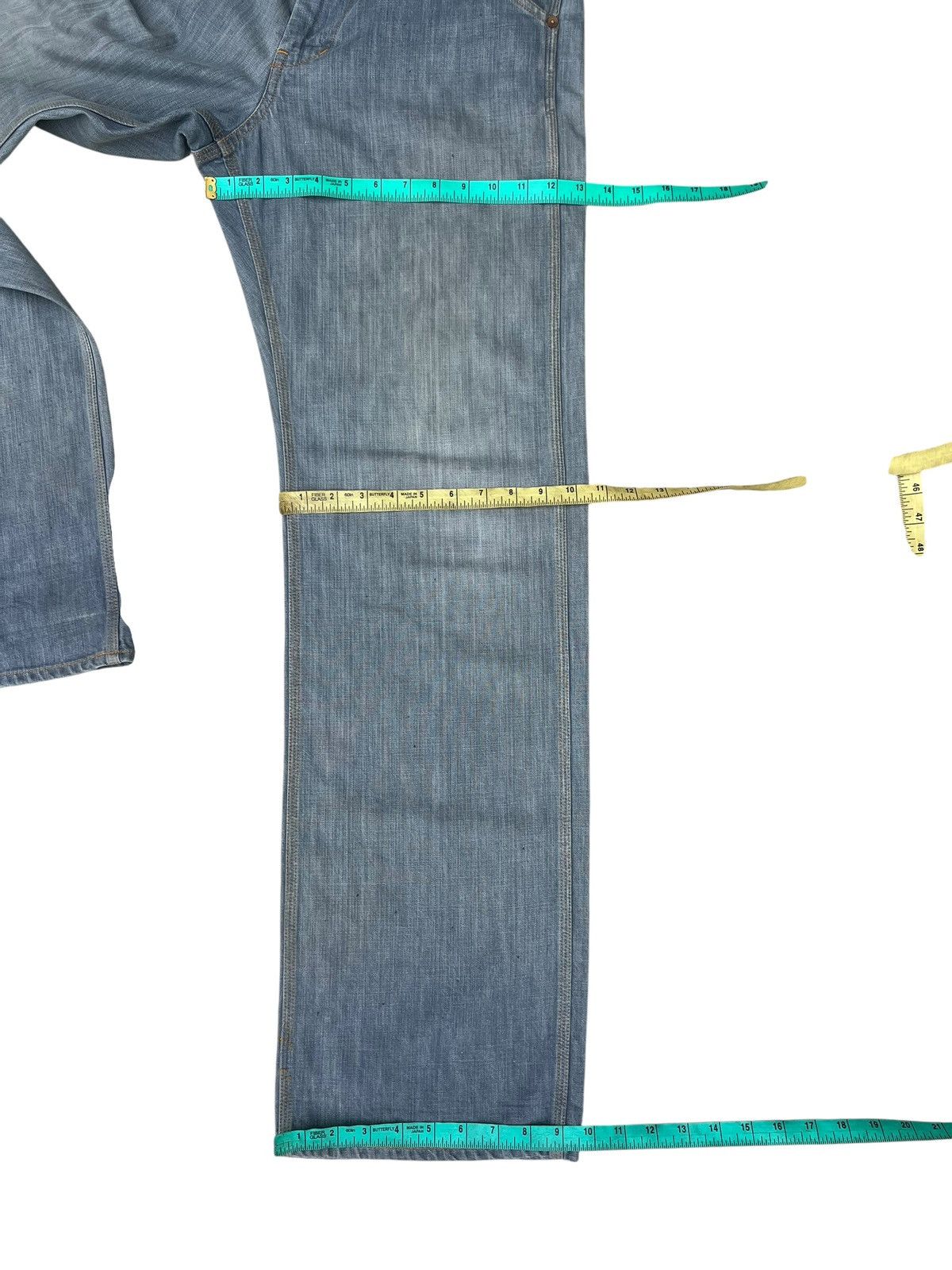 Stevenson Overall Co. Stevenson Overall Japan Distress Mud Denim Workwear Jeans Size US 32 / EU 48 - 3 Thumbnail