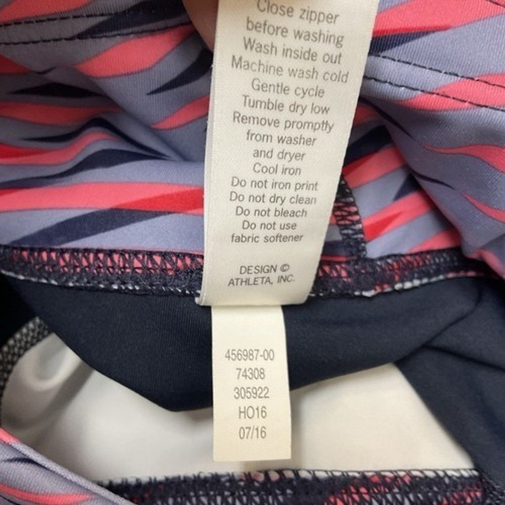 Athleta NWOT Athleta Electra Sonar 7/8 Mid Rise Pocke Tight Women L Size 32" / US 10 / IT 46 - 5 Thumbnail