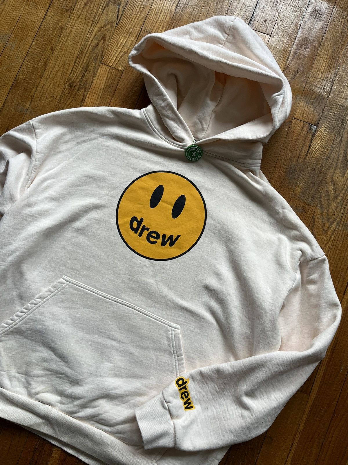 Drew House Drew House Mascot Hoodie Cream Pink L men’s size Size US L / EU 52-54 / 3 - 2 Thumbnail