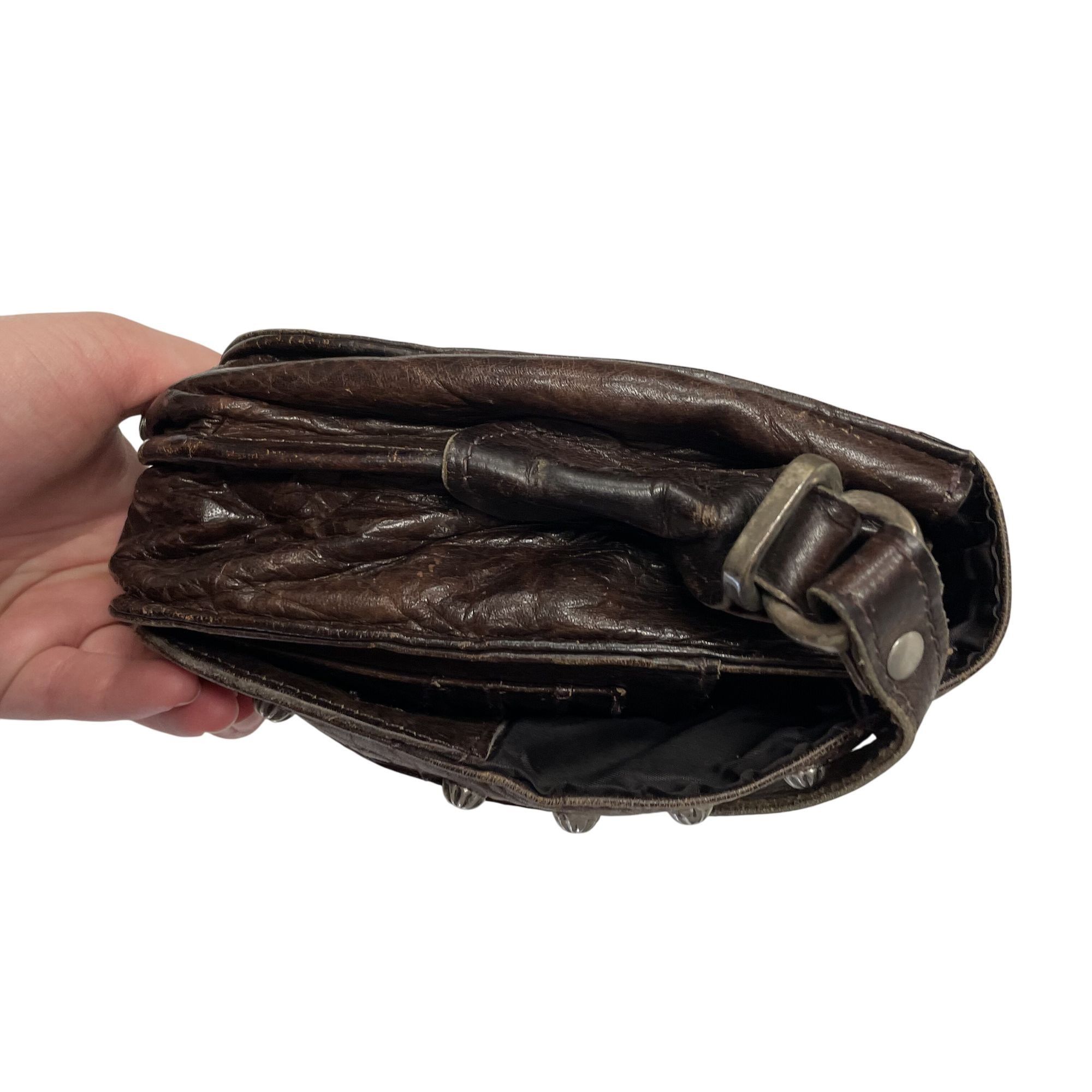Other Vtg The American West Cowhide PONY HAIR Shoulder Bag Purse Size ONE SIZE - 15 Thumbnail
