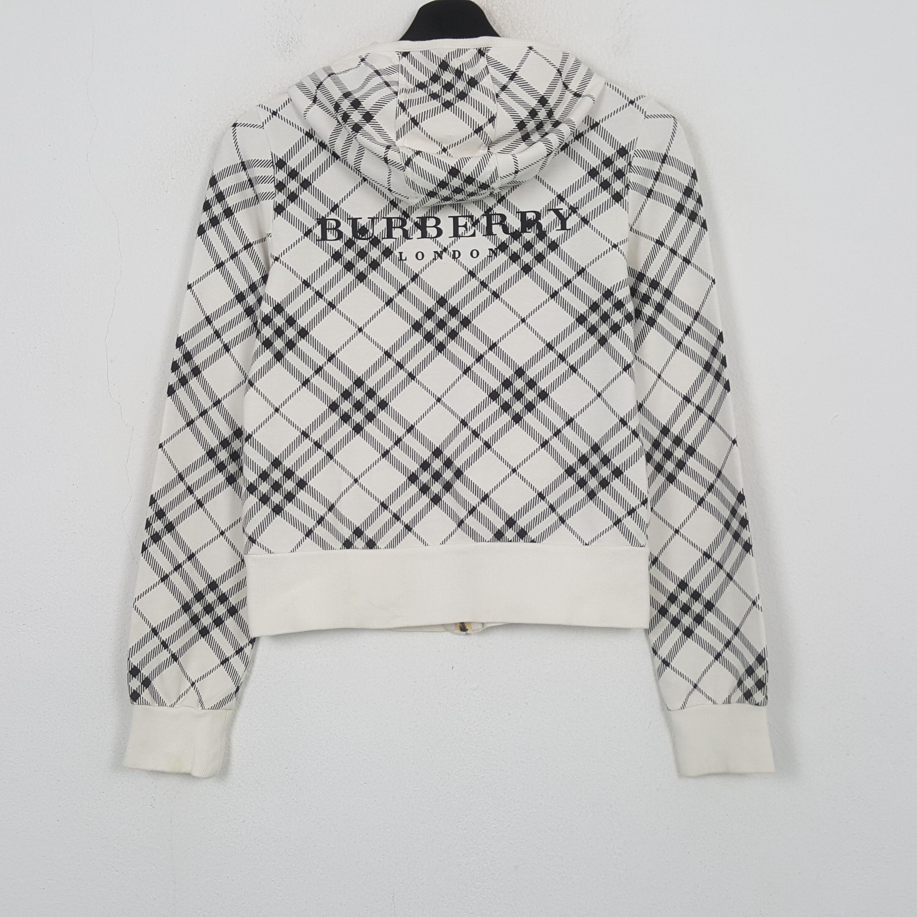 Burberry Burberry London Blue Label Custom Art Zipper Hoodie RR30 Size XS / US 0-2 / IT 36-38 - 1 Thumbnail