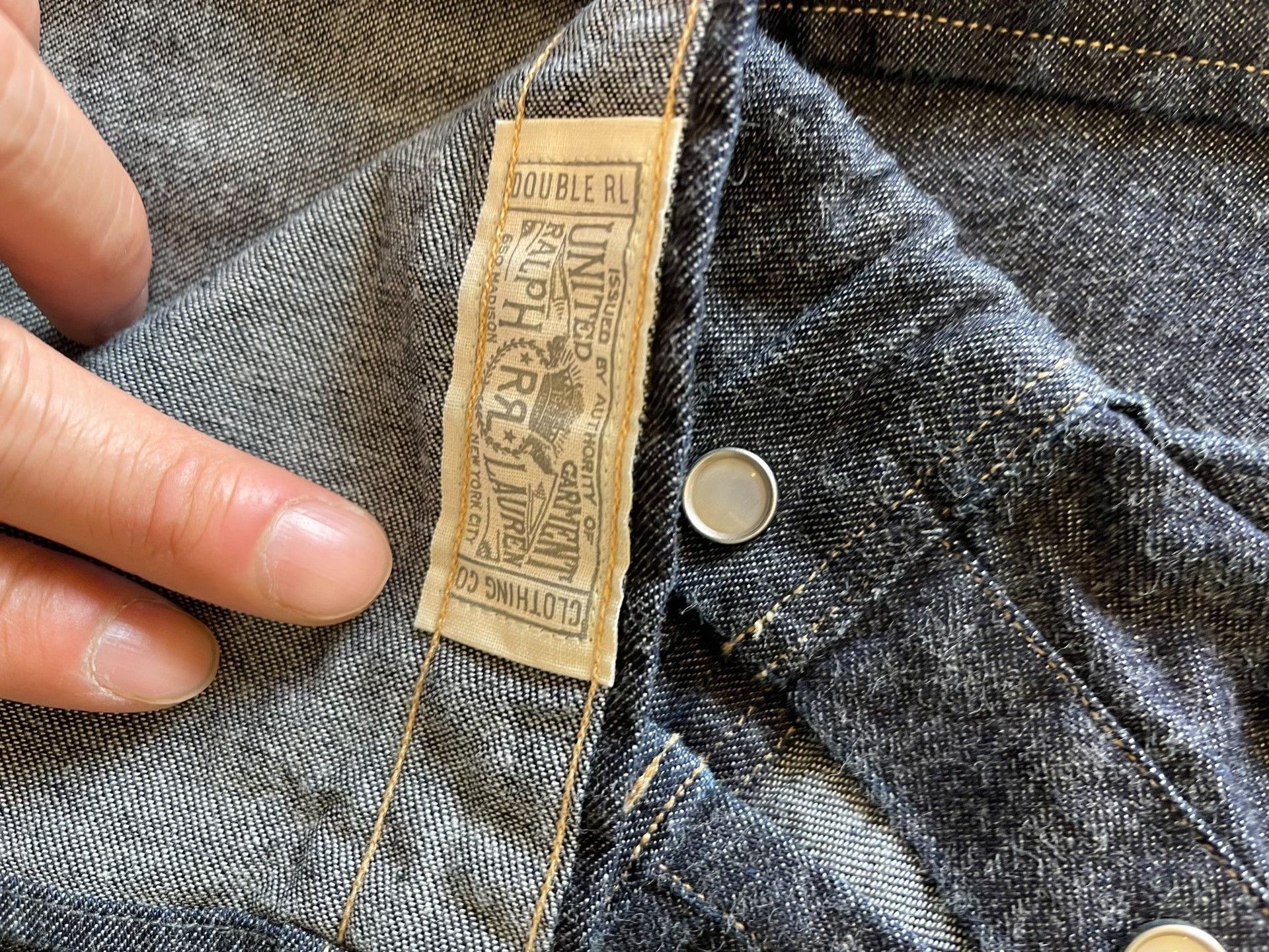 RRL Ralph Lauren RRL Denim Shirt Size US S / EU 44-46 / 1 - 6 Thumbnail
