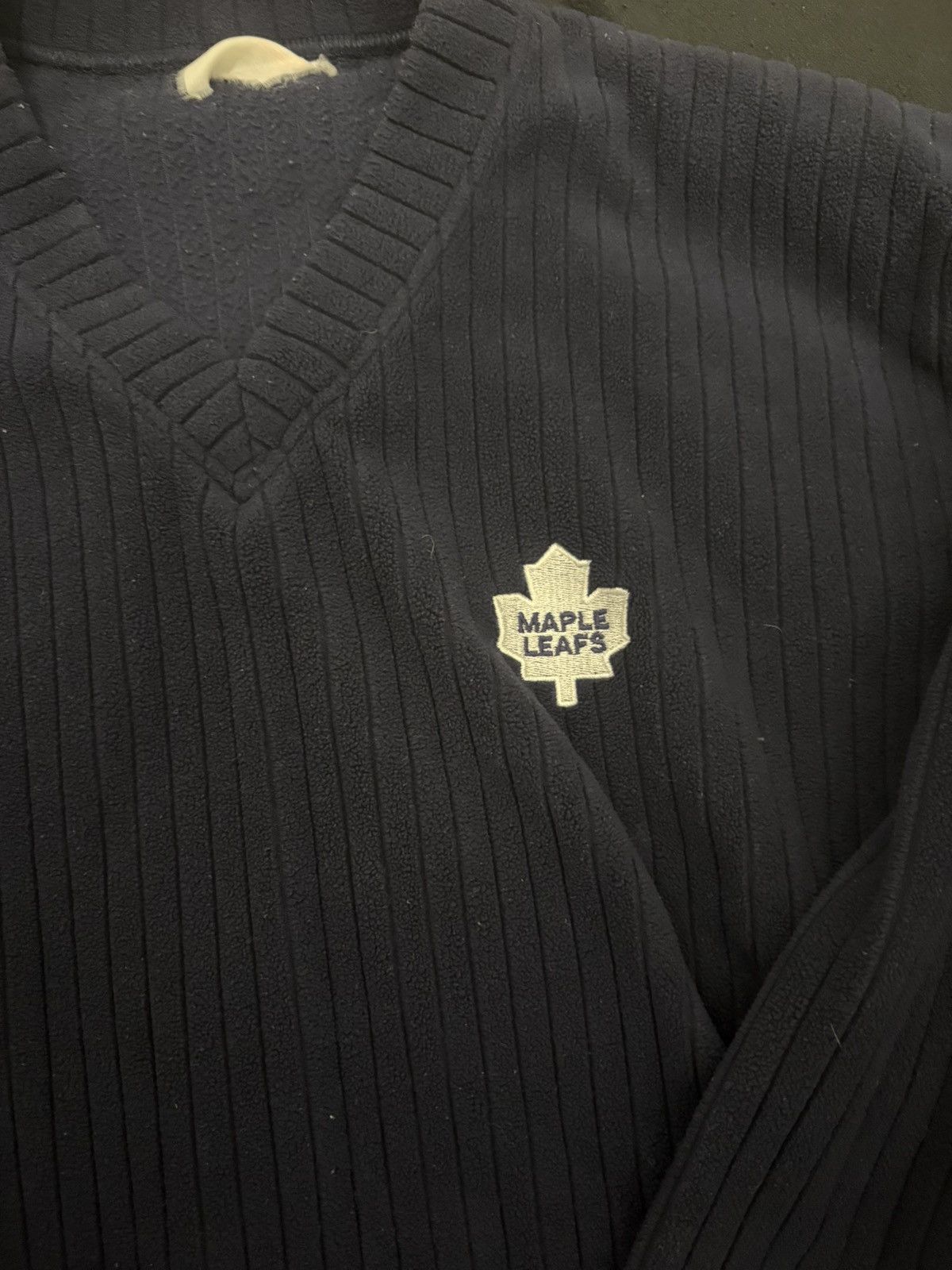 NHL × Vintage Vintage 80s maple leafs pullover Size US L / EU 52-54 / 3 - 2 Thumbnail