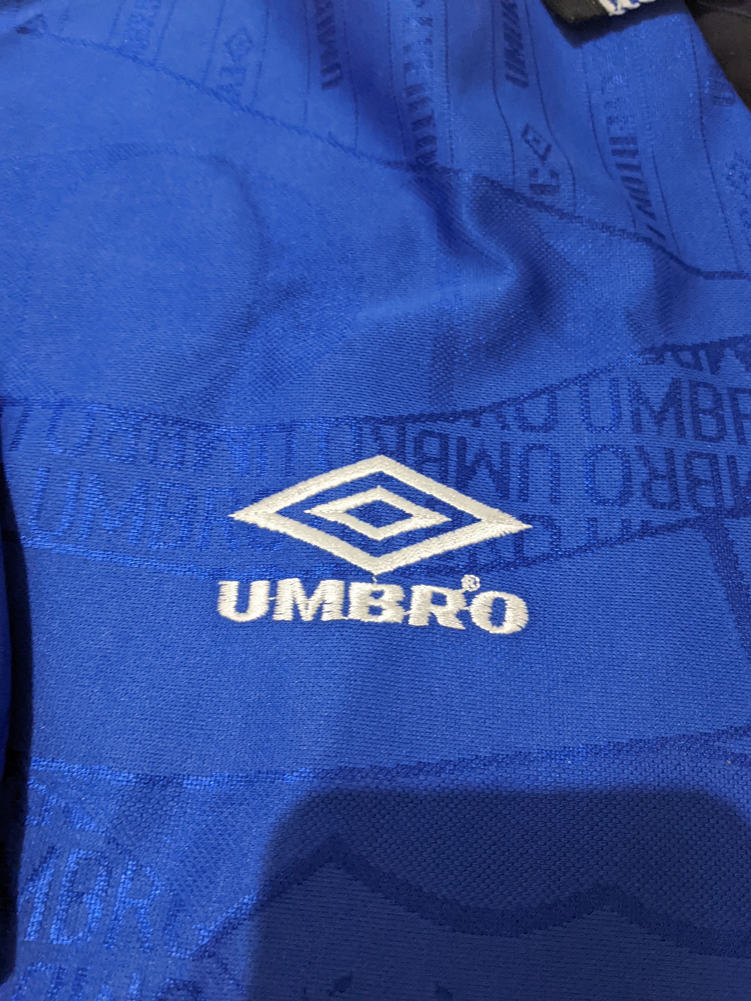 Umbro Jersey Everton 1995-97 home kanchelskis football shirt Size US M / EU 48-50 / 2 - 7 Thumbnail