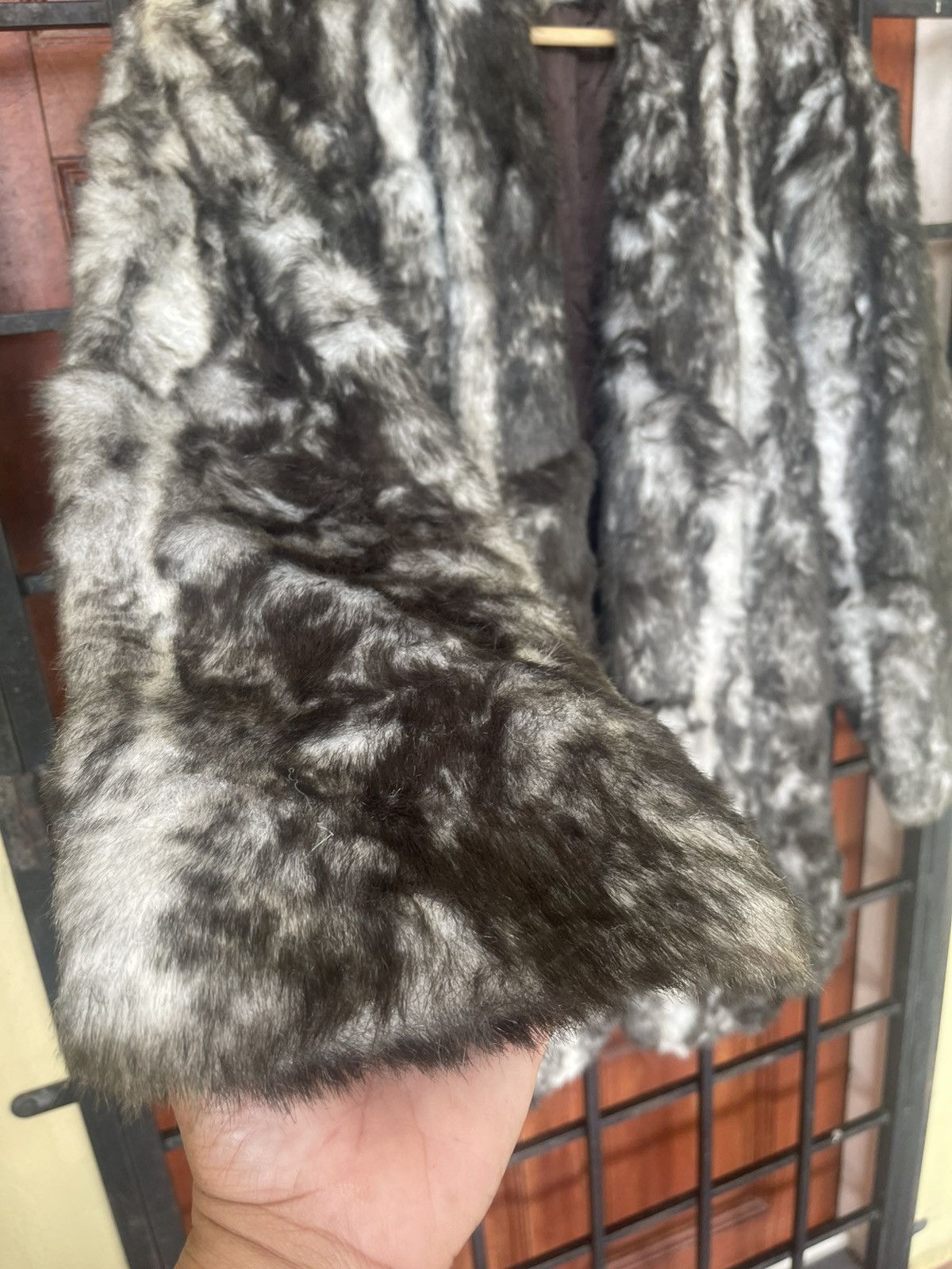 Vintage Very rare STYLISH FUR COAT BY DASH Size L / US 10 / IT 46 - 6 Thumbnail