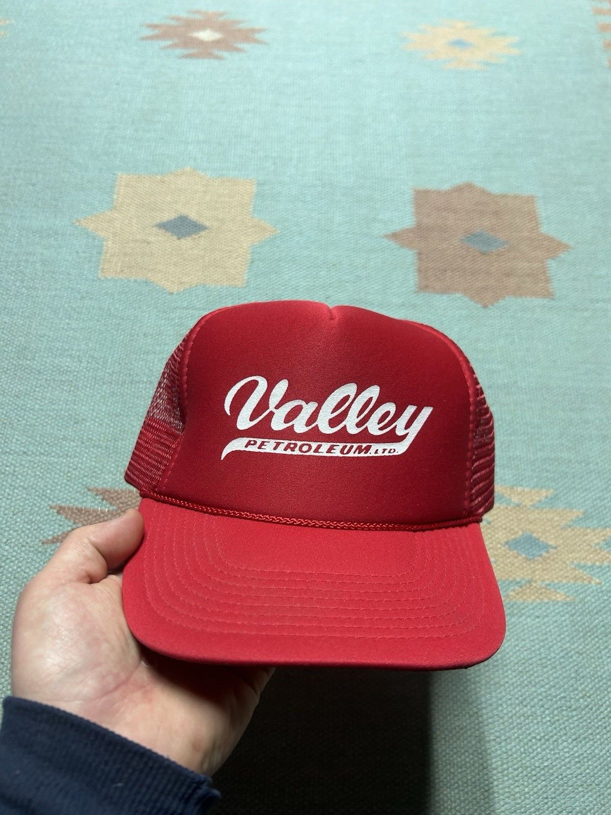 Vintage Vtg trucker hat valley petroleum Michigan spell out script Size ONE SIZE - 2 Thumbnail