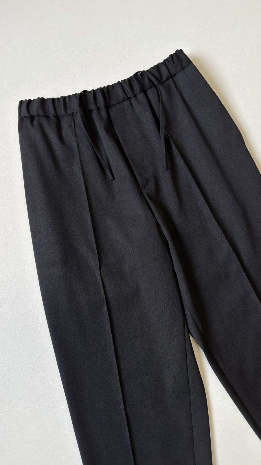 Jil Sander A/W 21 Wide Leg Black Wool Utility Trousers Size US 32 / EU 48 - 10 Thumbnail