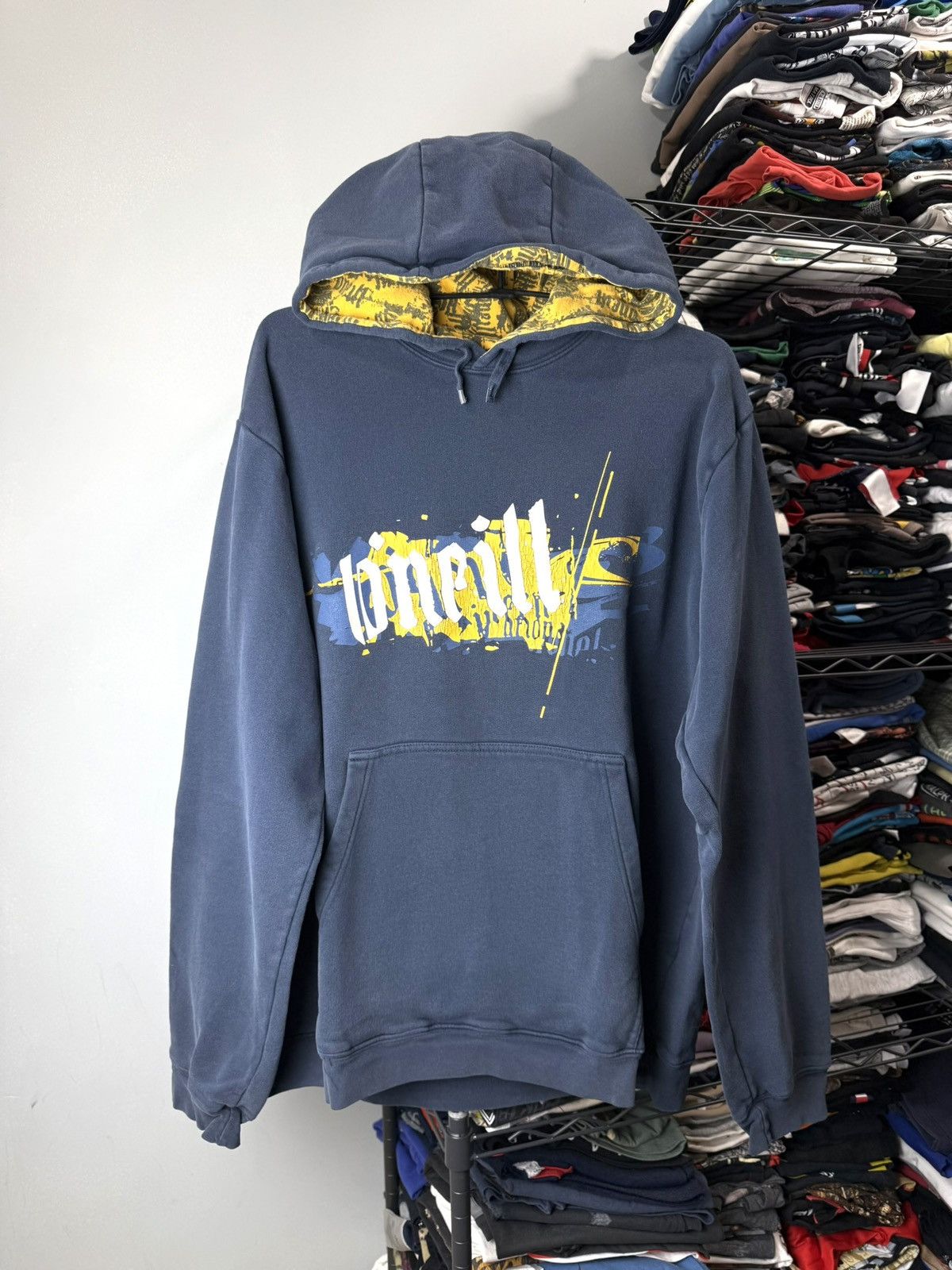 O'Neill 90’s Vintage Oneill Hoodie Faded Surf Style Size US XL / EU 56 / 4 - 1 Thumbnail