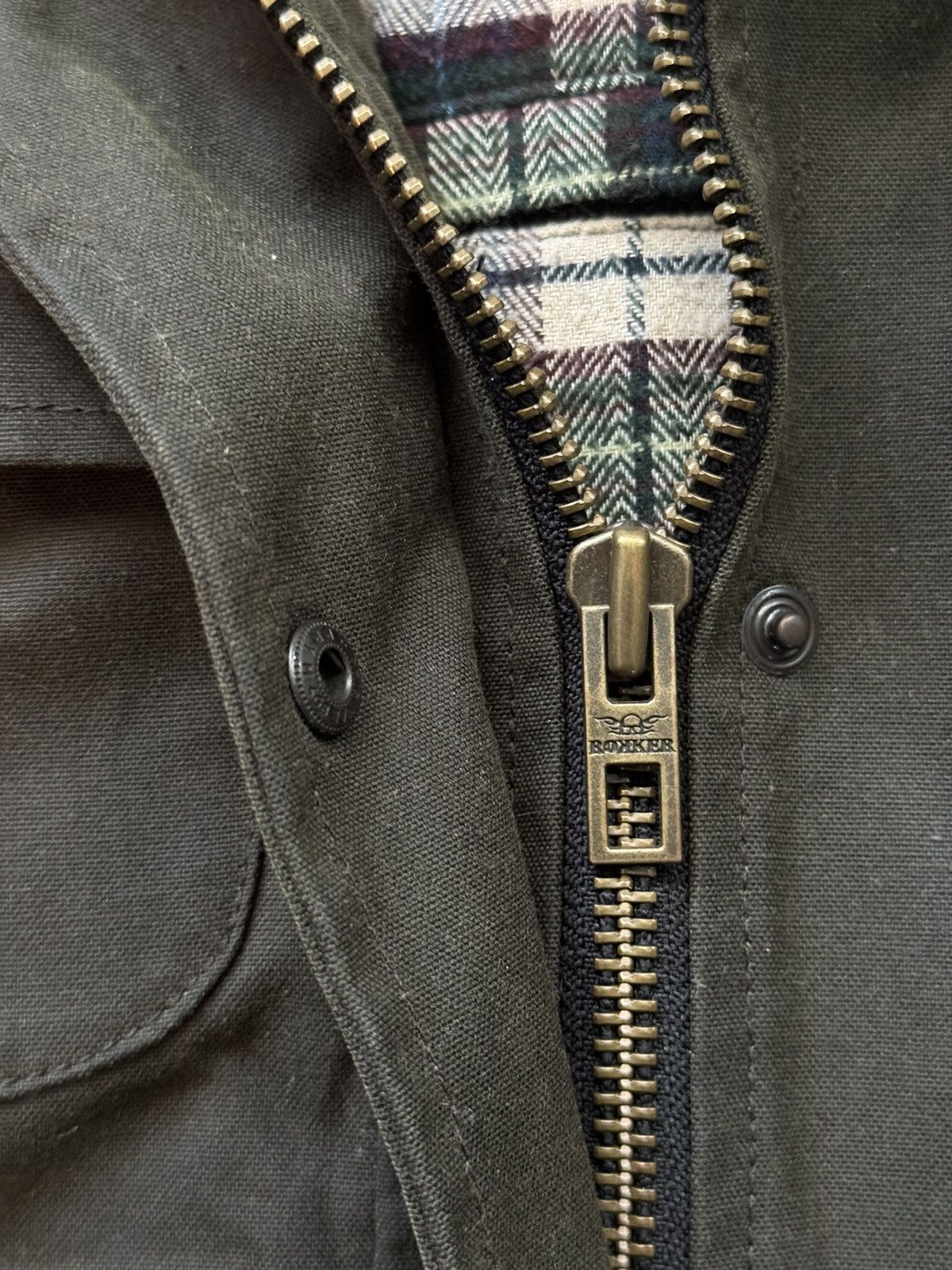 Designer × THE ROKKER COMPANY Rokker x British Millerain waxed jacket Size M / US 6-8 / IT 42-44 - 6 Thumbnail