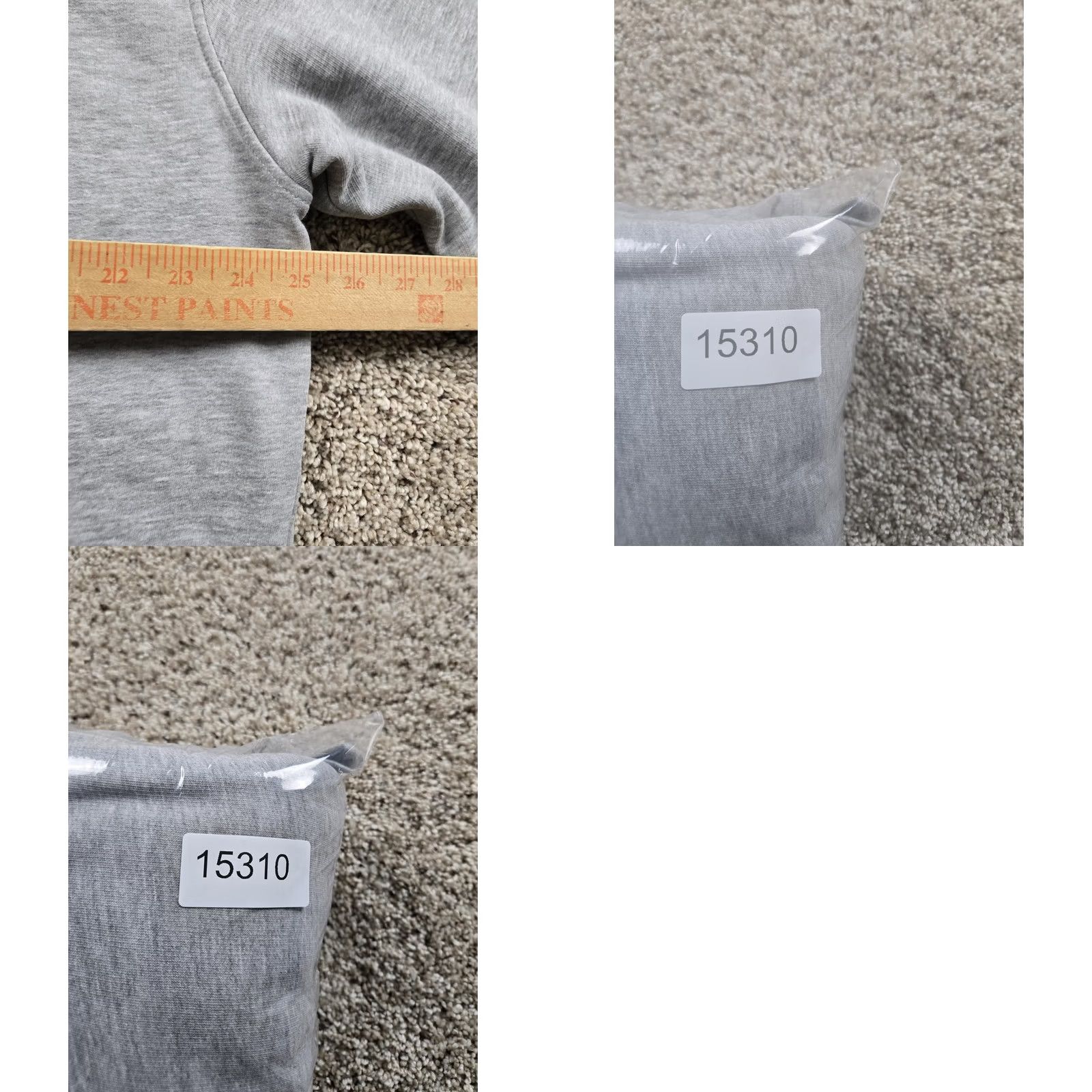 Nike VINTAGE Nike Sweatshirt Mens XL Gray Crewneck Fleece Pullover Mini Swoosh Y2K Size US XL / EU 56 / 4 - 9 Thumbnail
