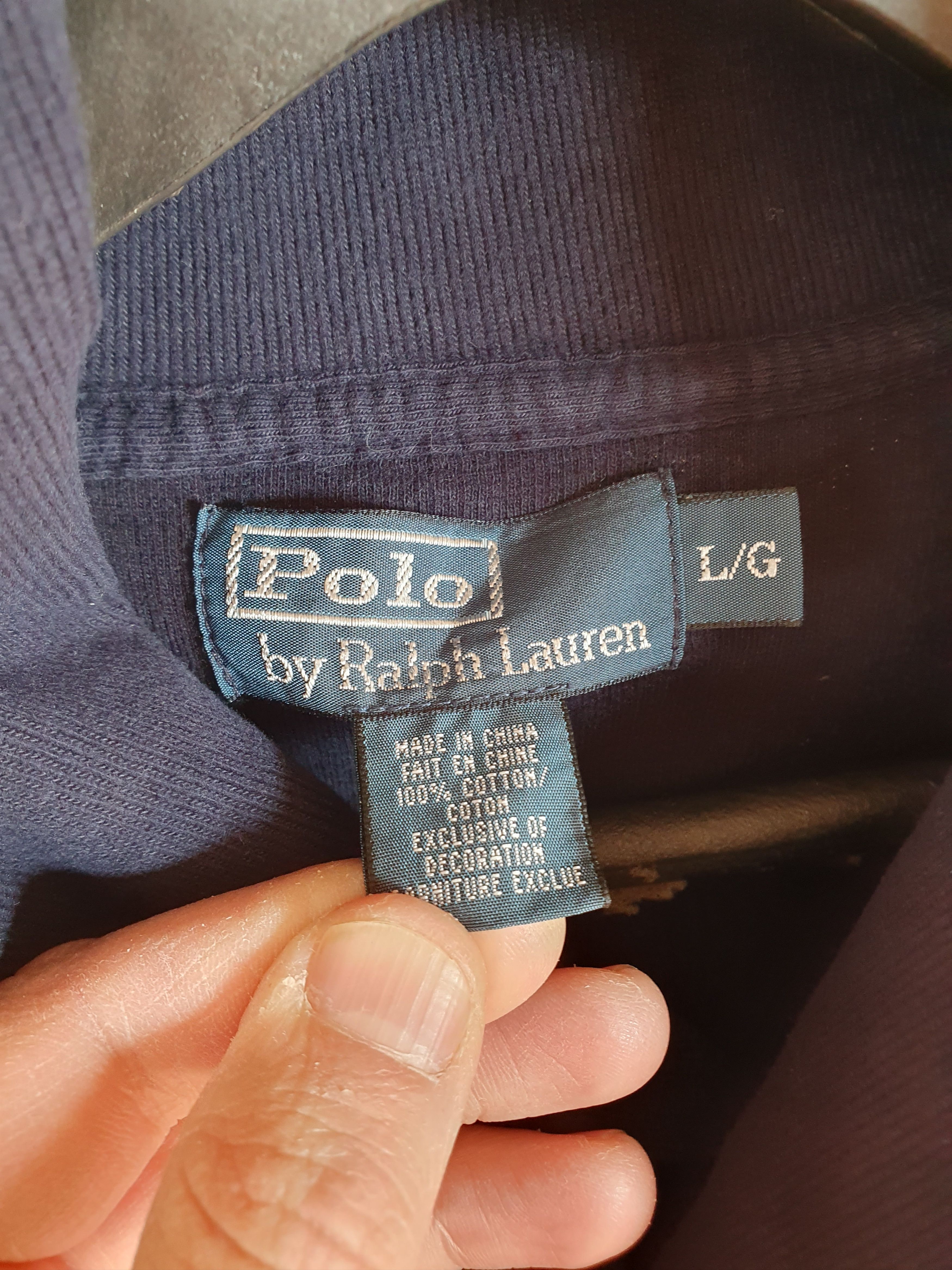 Polo Ralph Lauren Polo Ralph Lauren Shawl Neck Collar Sweater sz L Size US L / EU 52-54 / 3 - 3 Thumbnail