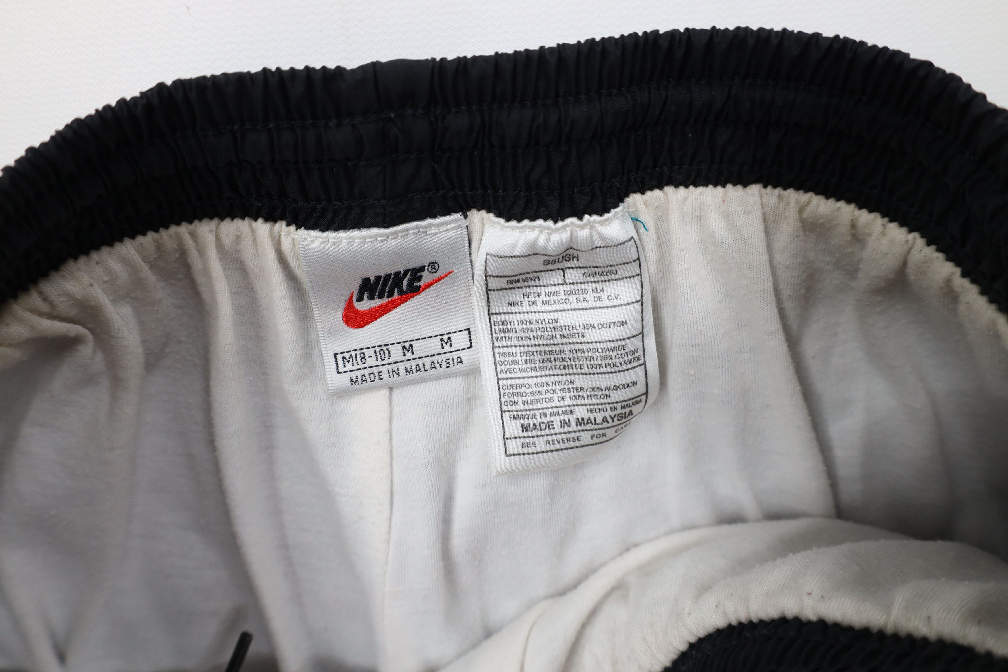 Nike Vintage 90s Nike Scott Mini Swoosh Lined Joggers Pants Black Size US 34 / EU 50 - 10 Thumbnail