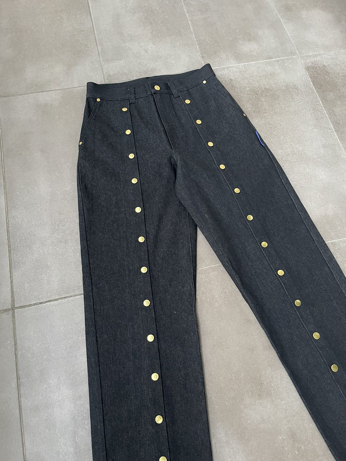 !DS! SS23 Nikolaj Storm Chaco Washed Black Pants