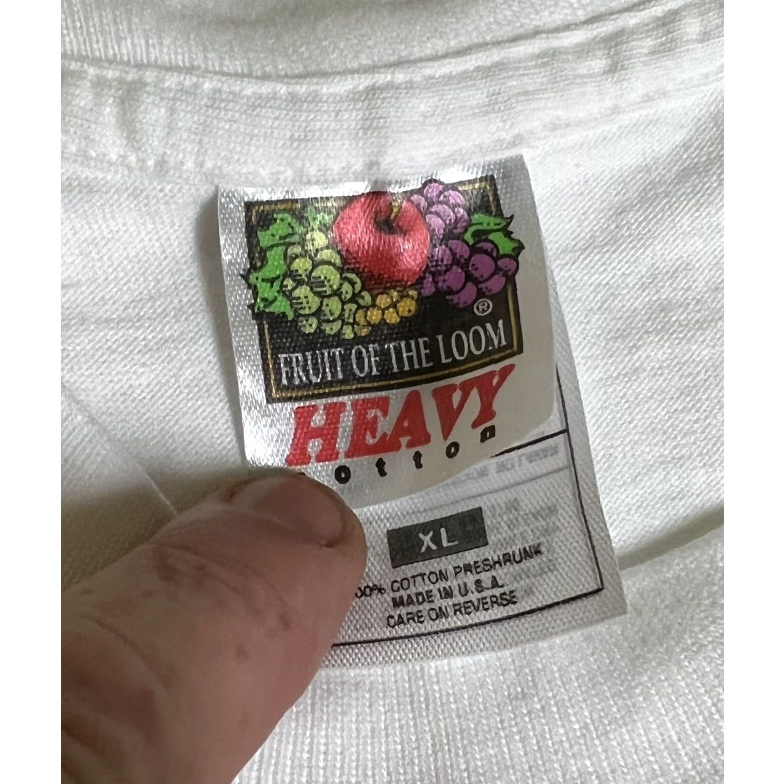 Fruit Of The Loom VINTAGE Mistico Citrus Tequila Jose Cuervo XL White T-shirt Single Stitch Booze Size US XL / EU 56 / 4 - 5 Thumbnail