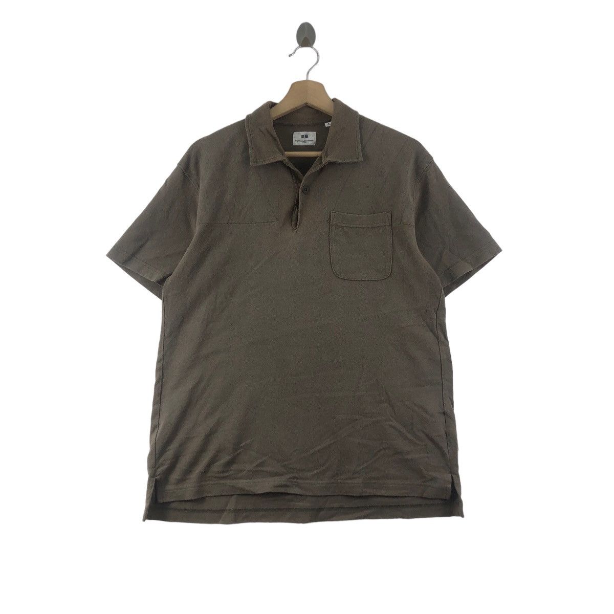 Uniqlo ENGINEERED GARMENTS x UNIQLO Pocket Polo Tee Shirt Plain Size US M / EU 48-50 / 2 - 1 Thumbnail