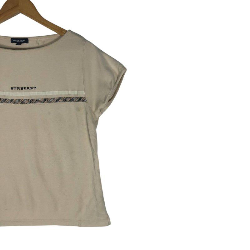 Burberry × Designer × Vintage Vintage Burberry London T-shirt Size L / US 10 / IT 46 - 4 Thumbnail