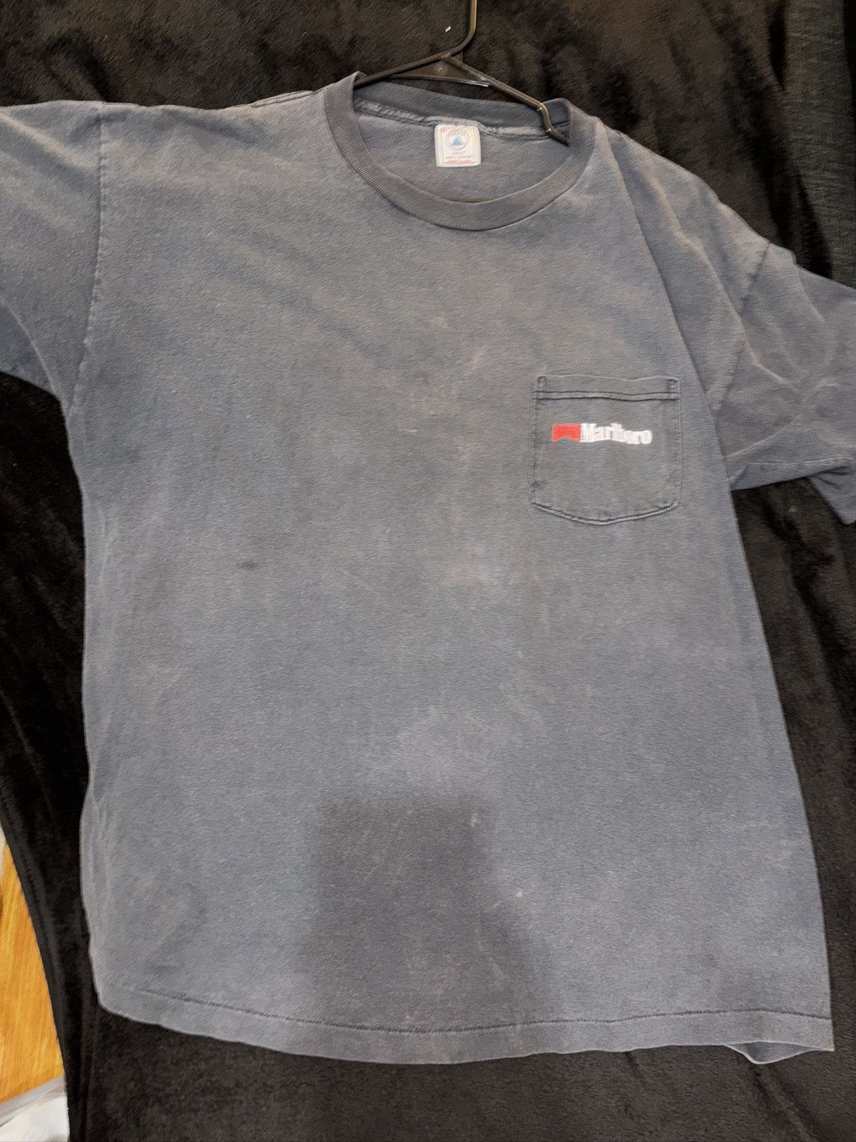 Vintage Delta X Vintage Marlboro Sport single Stitch pocket T shirt Size US XL / EU 56 / 4 - 4 Thumbnail