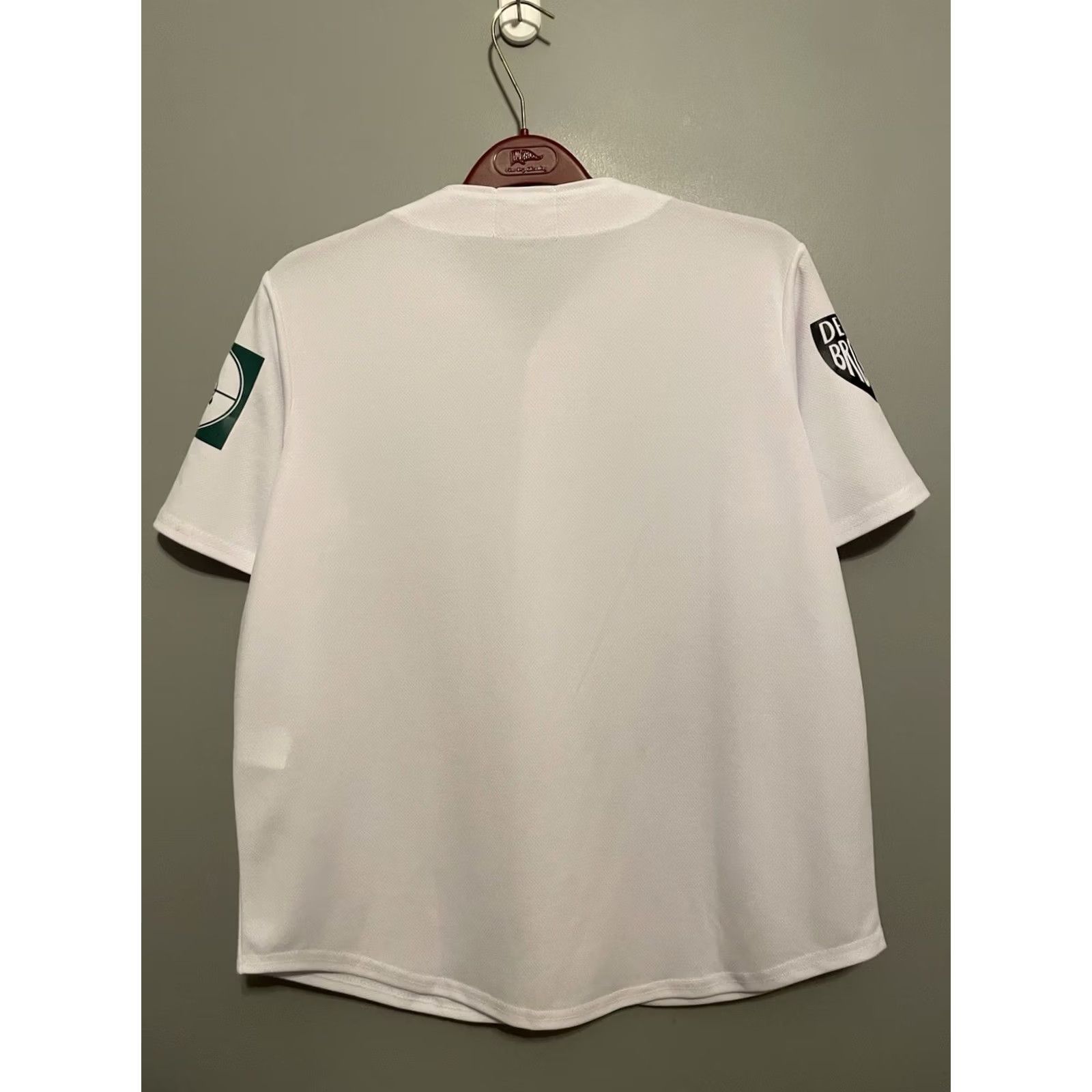 Vintage Defend Brooklyn X Public Enemy Button Up Shirt Women's Size S White Jersey 90s Style Vintage No Size S / US 4 / IT 40 - 6 Thumbnail