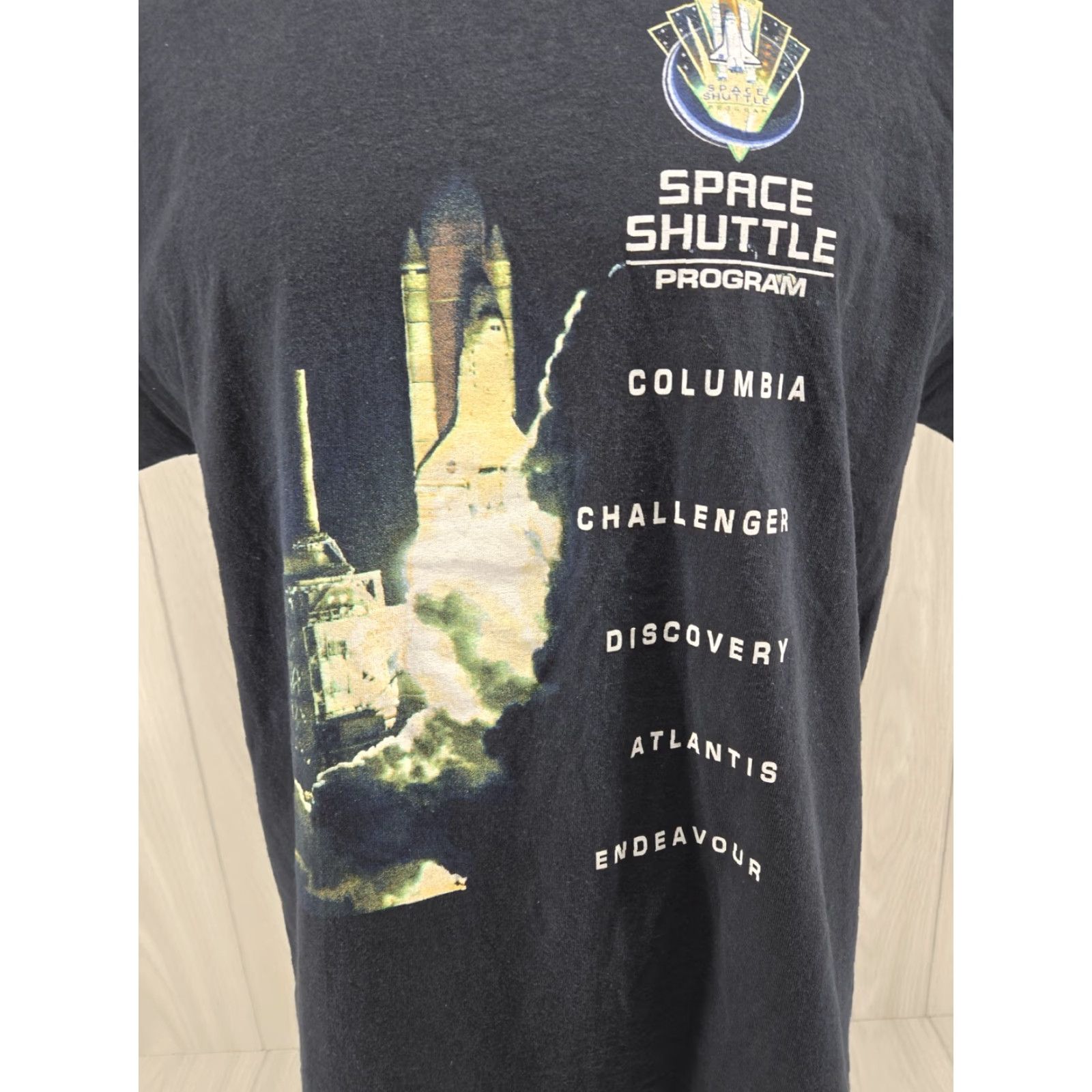 NASA NASA All Missions T Shirt Mens Large Black Size US L / EU 52-54 / 3 - 3 Thumbnail