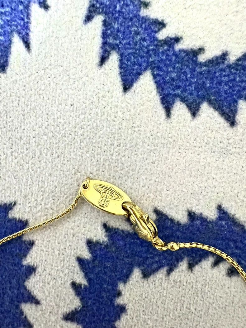 Vivienne Westwood Vivienne Westwood Antique Saturn gabrilla ceramic necklace Size ONE SIZE - 8 Thumbnail