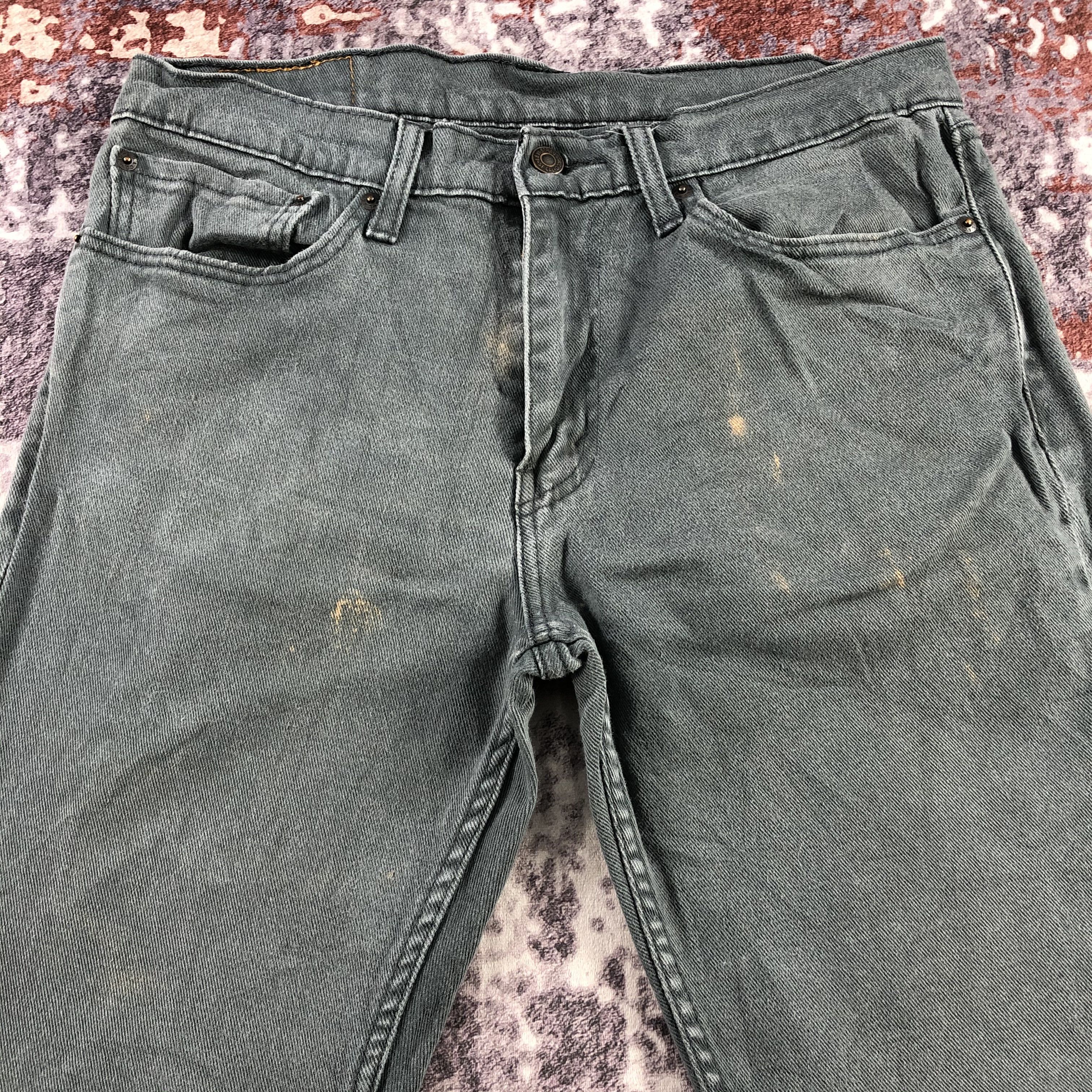Levi's × Vintage Vintage Faded Black Levis 511 Jeans-JM3180 Size US 34 / EU 50 - 3 Thumbnail